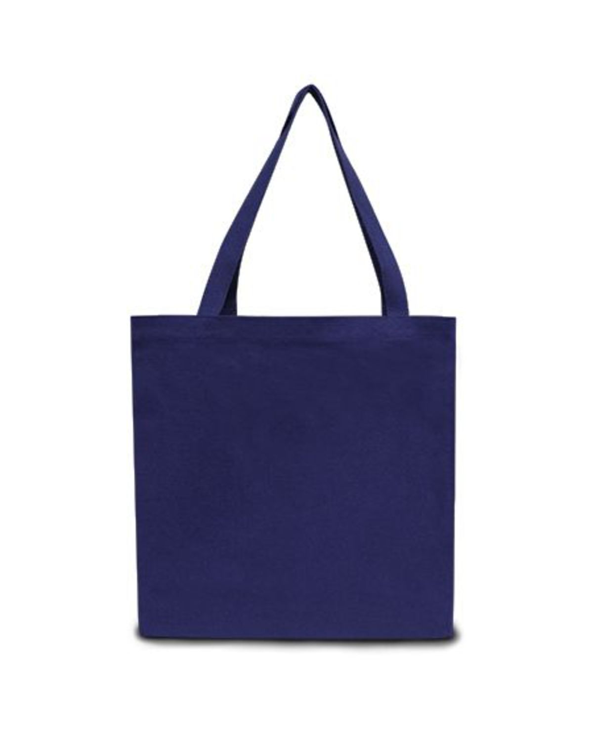 gusseted canvas tote bag