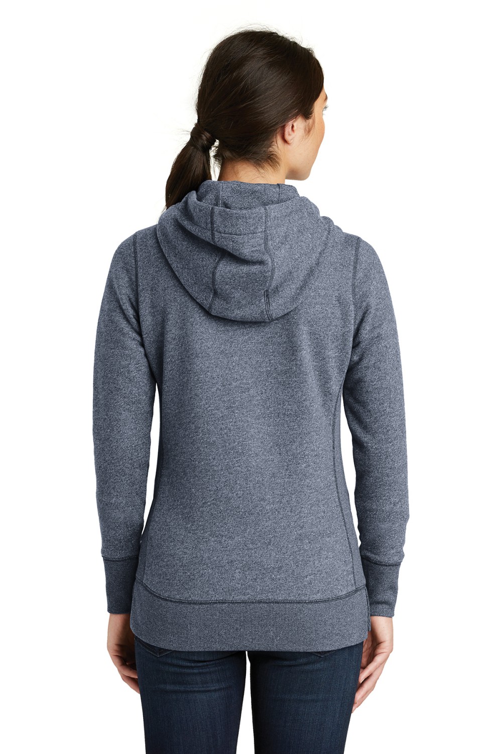 'New Era LNEA502 Ladies French Terry FullZip Hoodie'