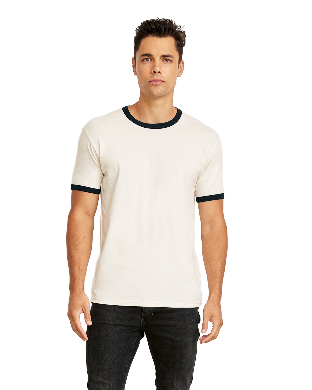 'Next Level 3604 Unisex's Ringer T-Shirt'