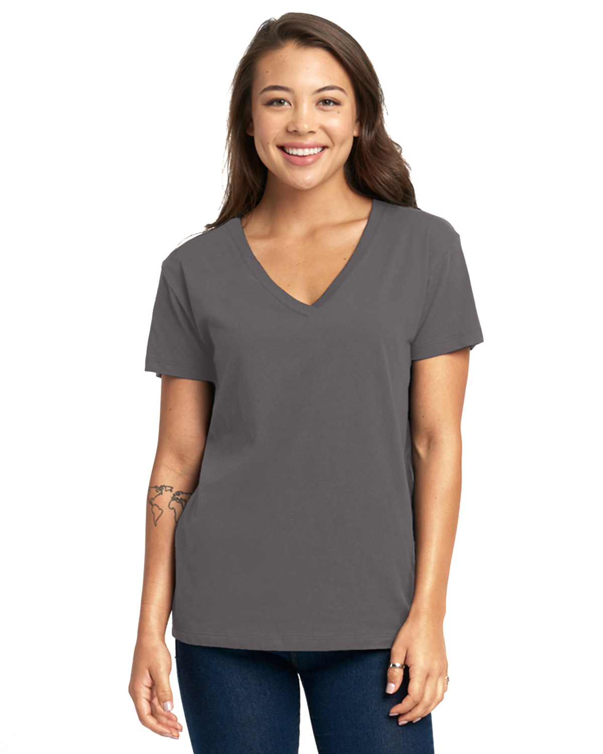 'Next Level 3940 Ladies' Relaxed V-Neck T-Shirt'