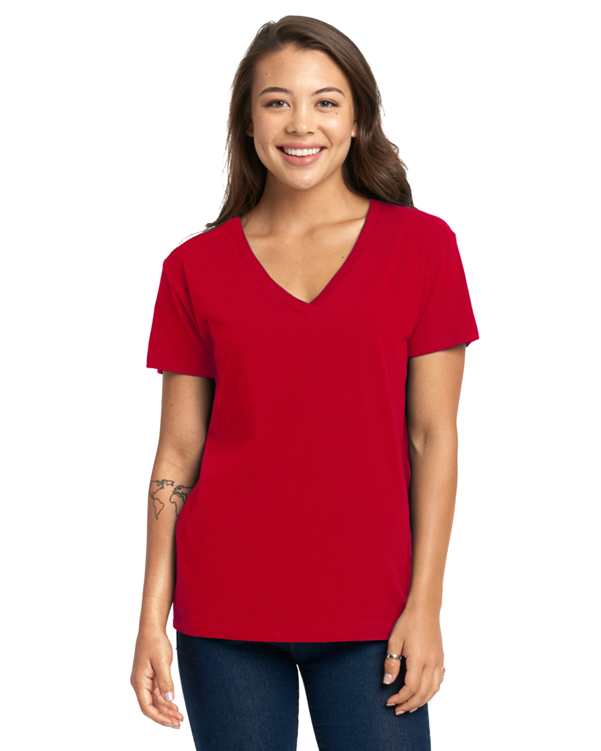 'Next Level 3940 Ladies' Relaxed V-Neck T-Shirt'