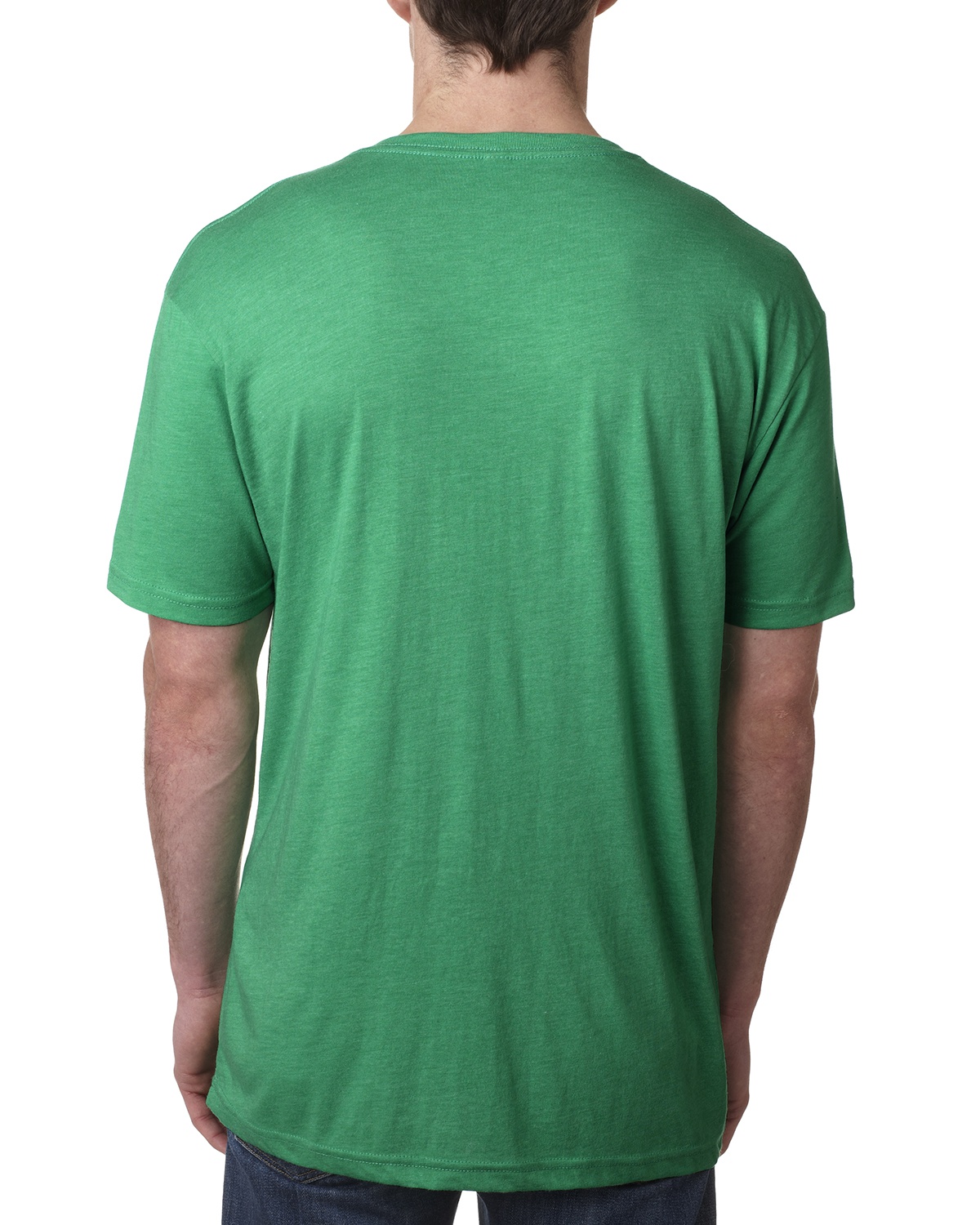 'Next Level 6040 Men's Cotton Polyester Rayon Triblend V Neck T-Shirt'