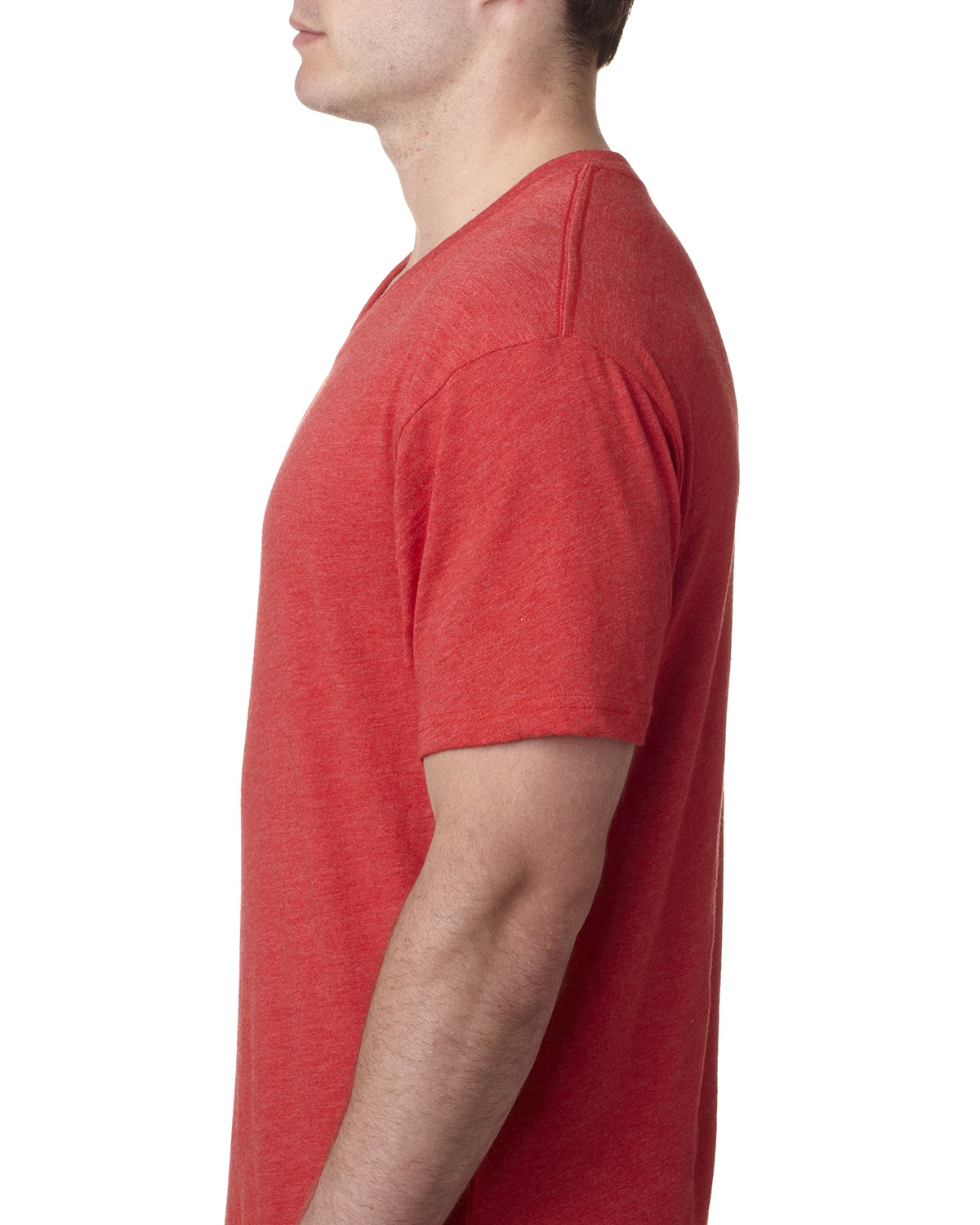 'Next Level 6040 Men's Cotton Polyester Rayon Triblend V Neck T-Shirt'