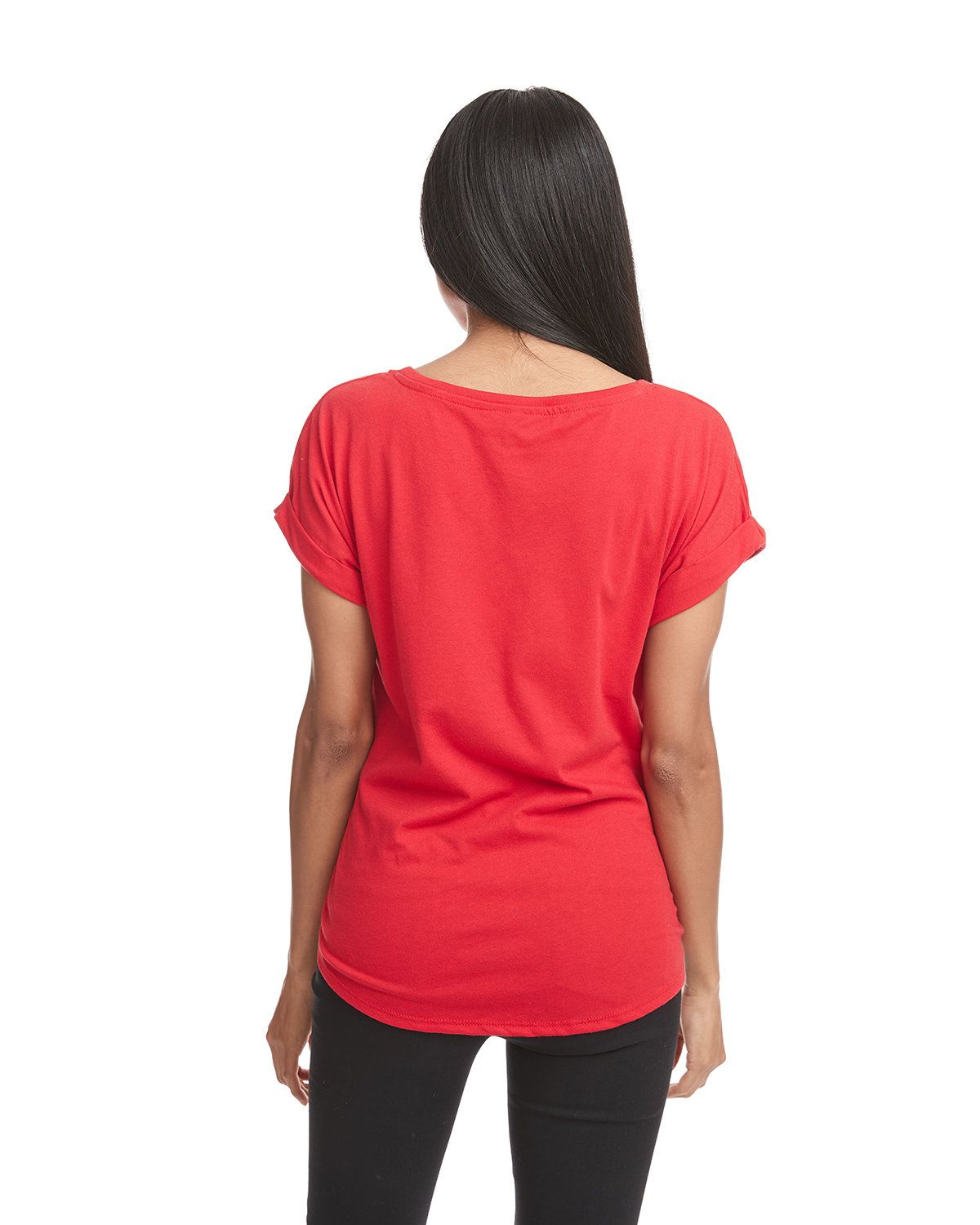 'Next Level 6360 Ladies' Dolman with Rolled Sleeves'