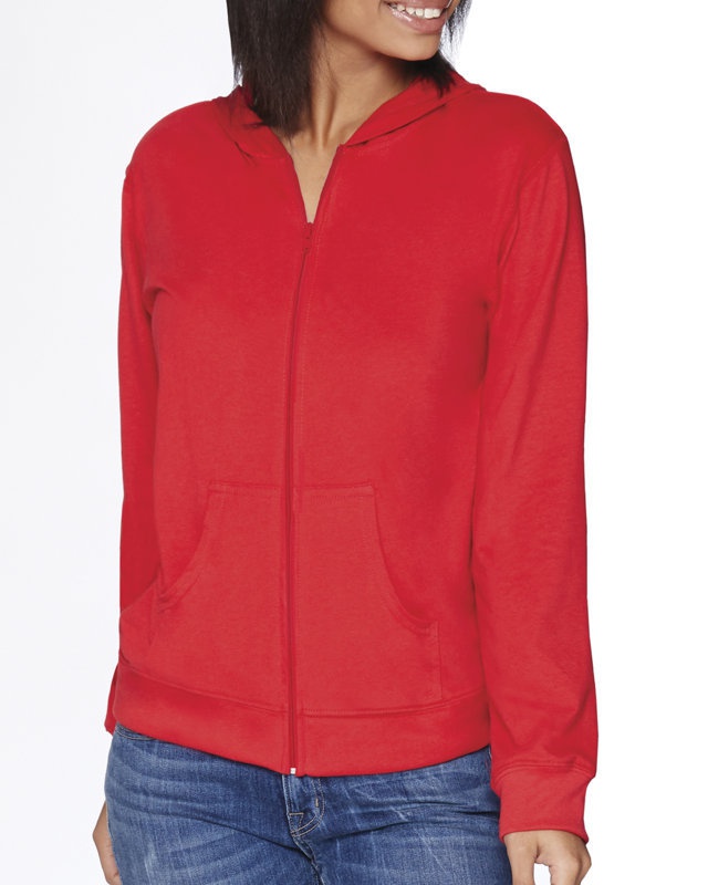 'Next Level 6491 Adult's Sueded Full-Zip Hoody'