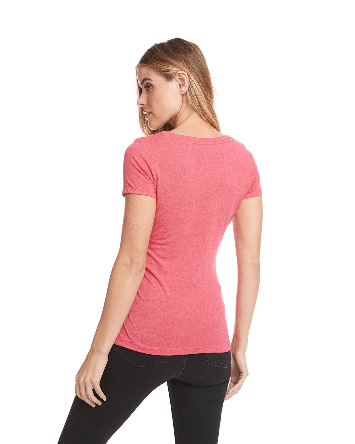 'Next Level 6730 Ladies' Rayon Triblend Cotton Scoop T-Shirt'