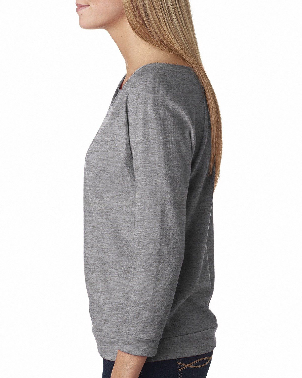 'Next Level 6951 Ladies' French Terry 3/4 Sleeve Raglan'