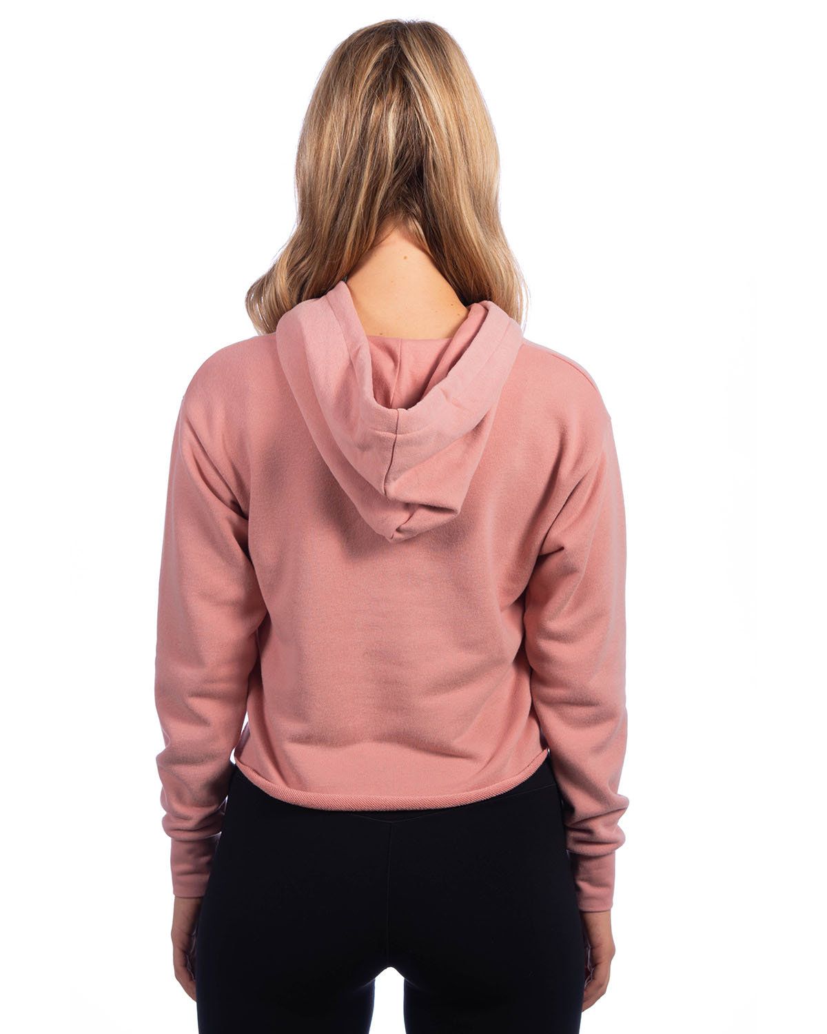 'Next Level 9384 Ladies' Cropped Pullover Hooded Sweatshirt'