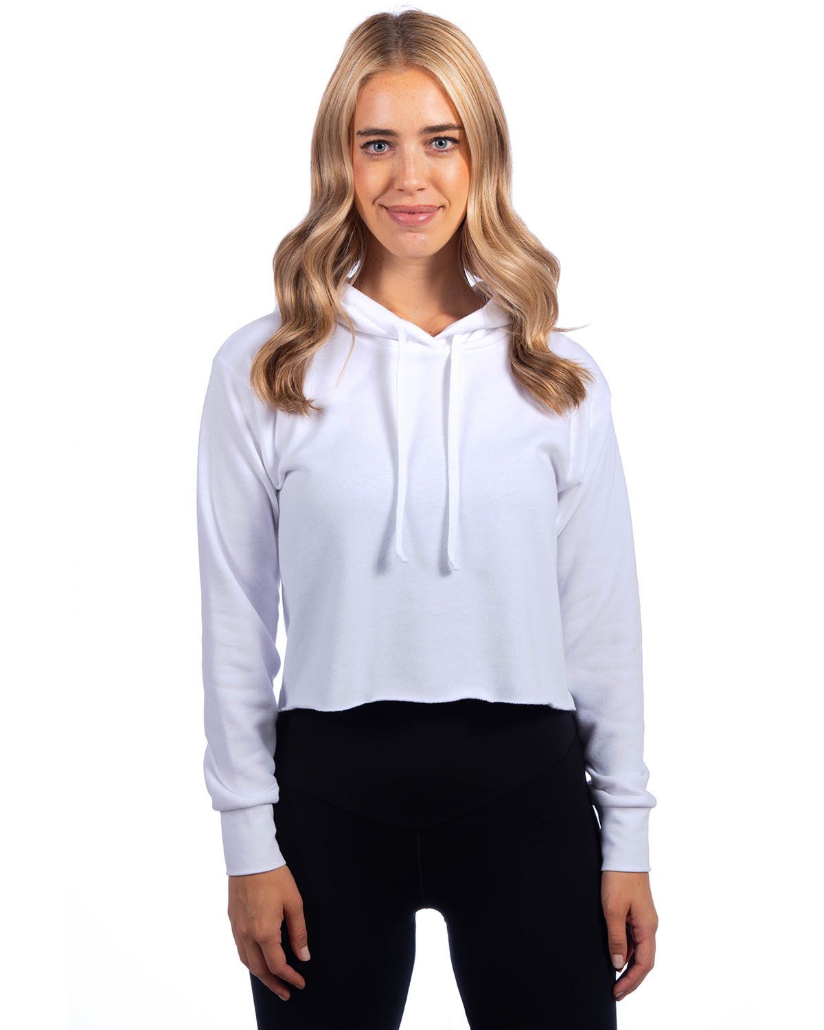 Next Level 9384 Ladies Cropped Pullover Hooded Sweatshirt