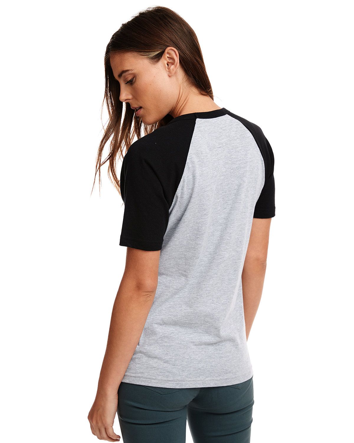 'Next Level 3650 Unisex's Raglan Short Sleeve T-Shirt'