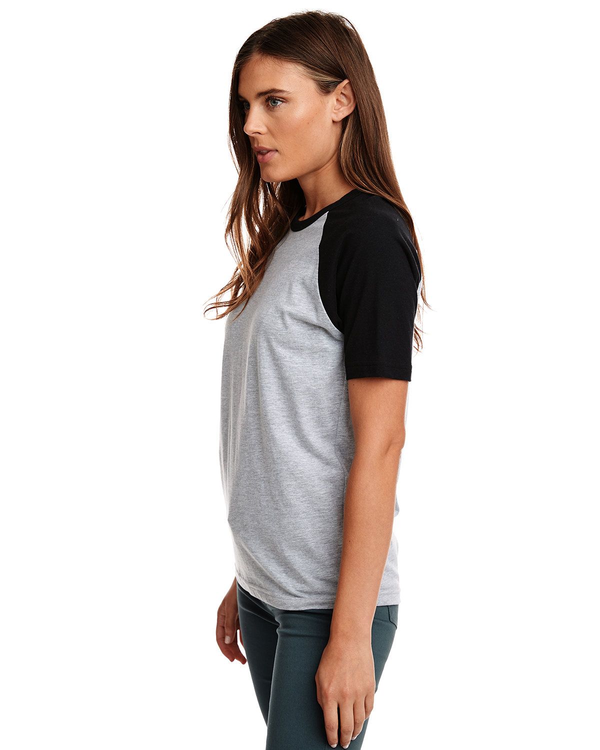 'Next Level 3650 Unisex's Raglan Short Sleeve T-Shirt'