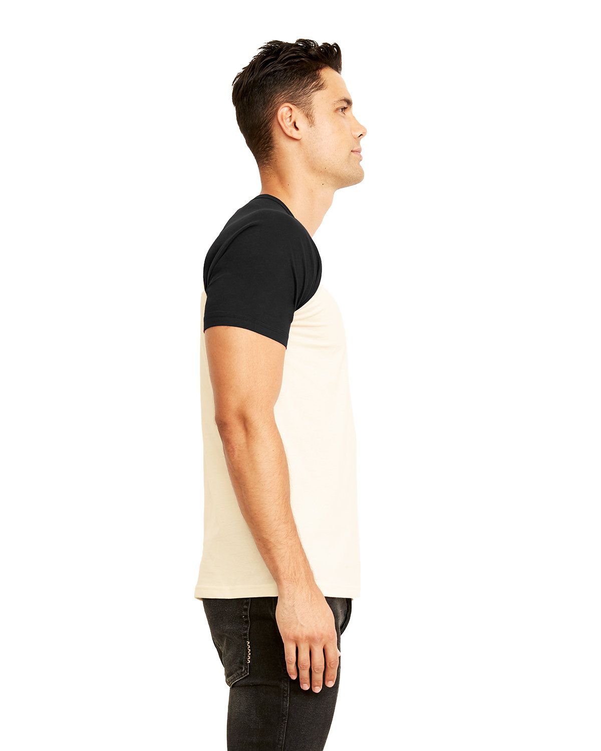 'Next Level 3650 Unisex's Raglan Short Sleeve T-Shirt'
