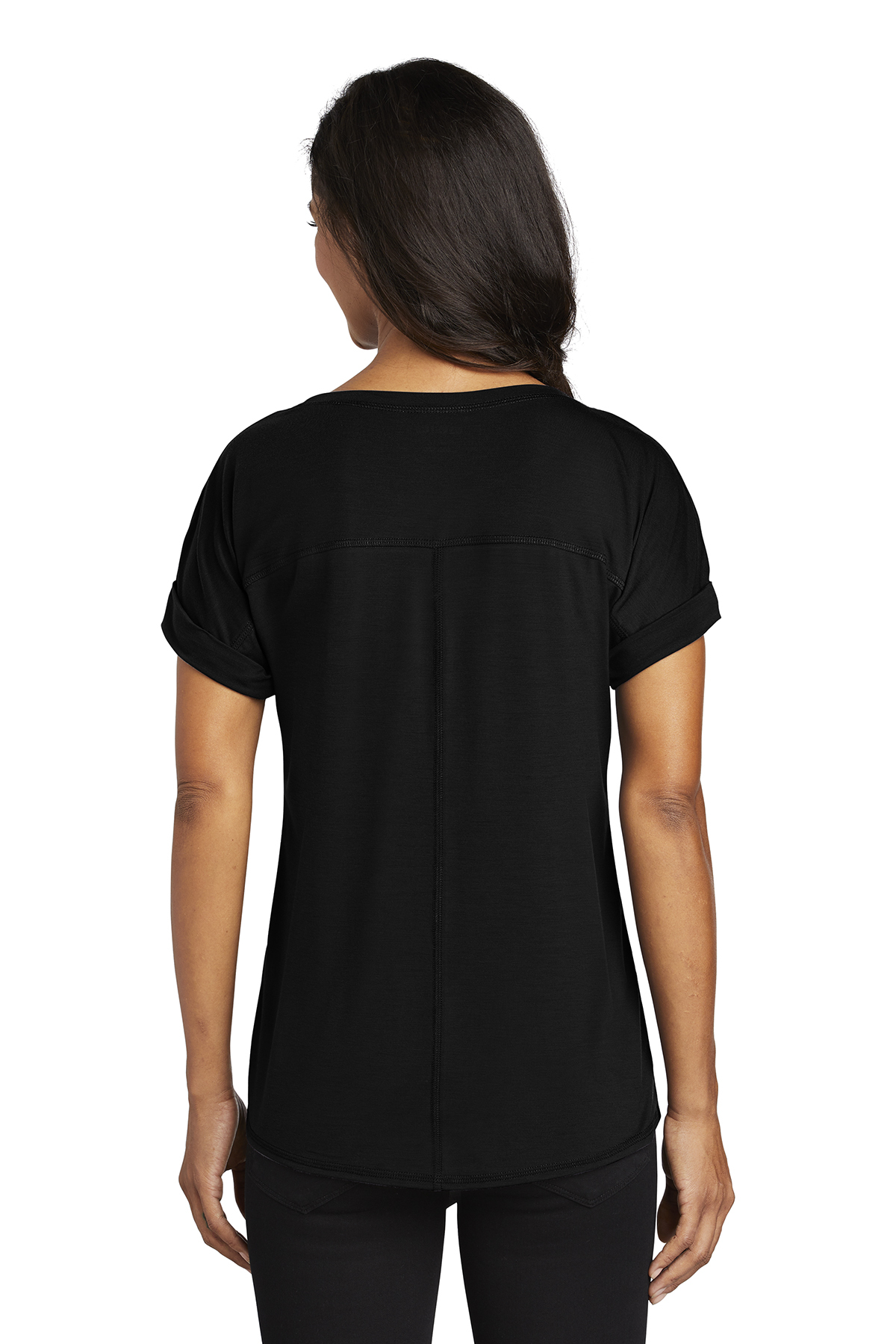 'OGIO LOG800 Ladies Luuma Cuffed Short Sleeve'