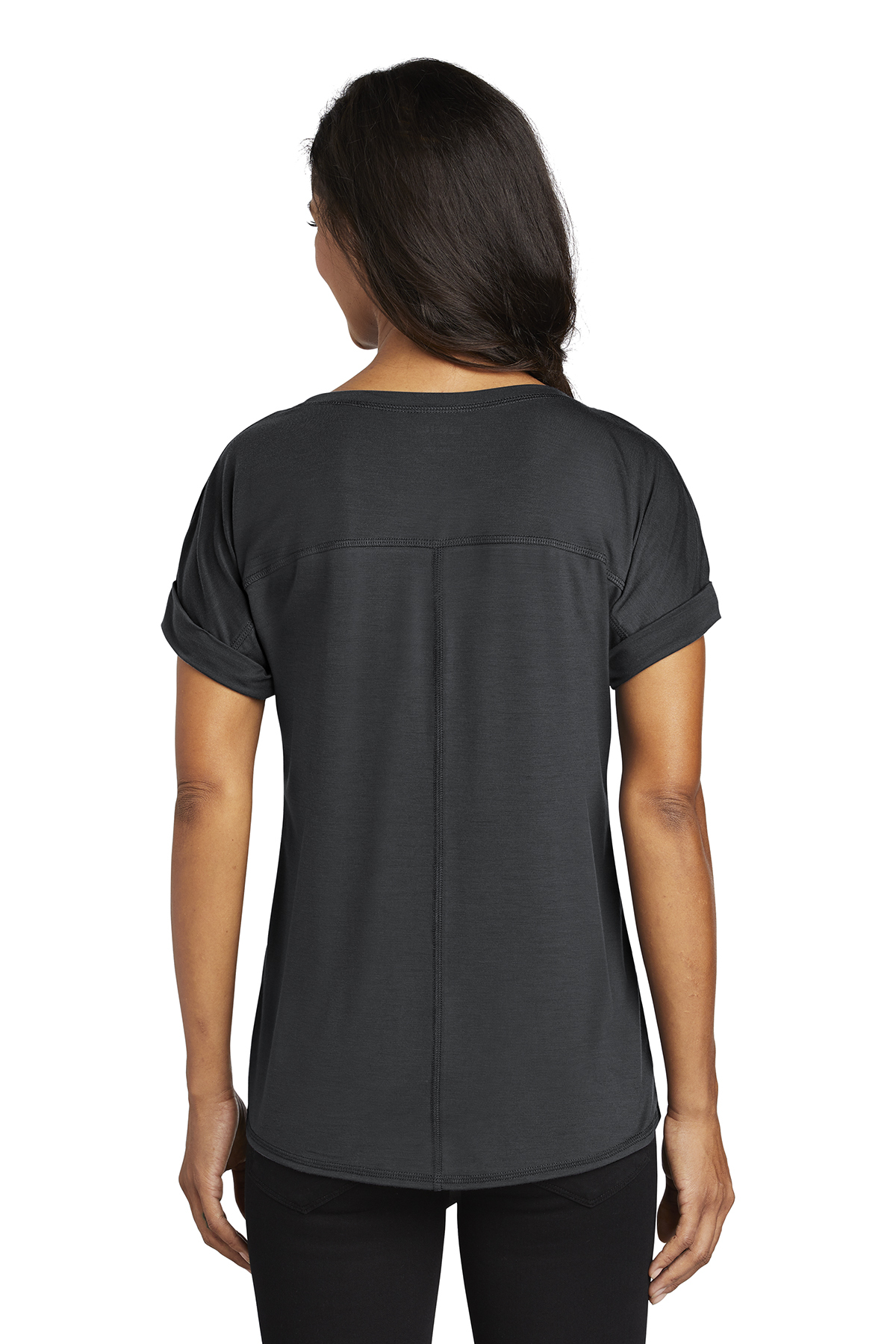 'OGIO LOG800 Ladies Luuma Cuffed Short Sleeve'