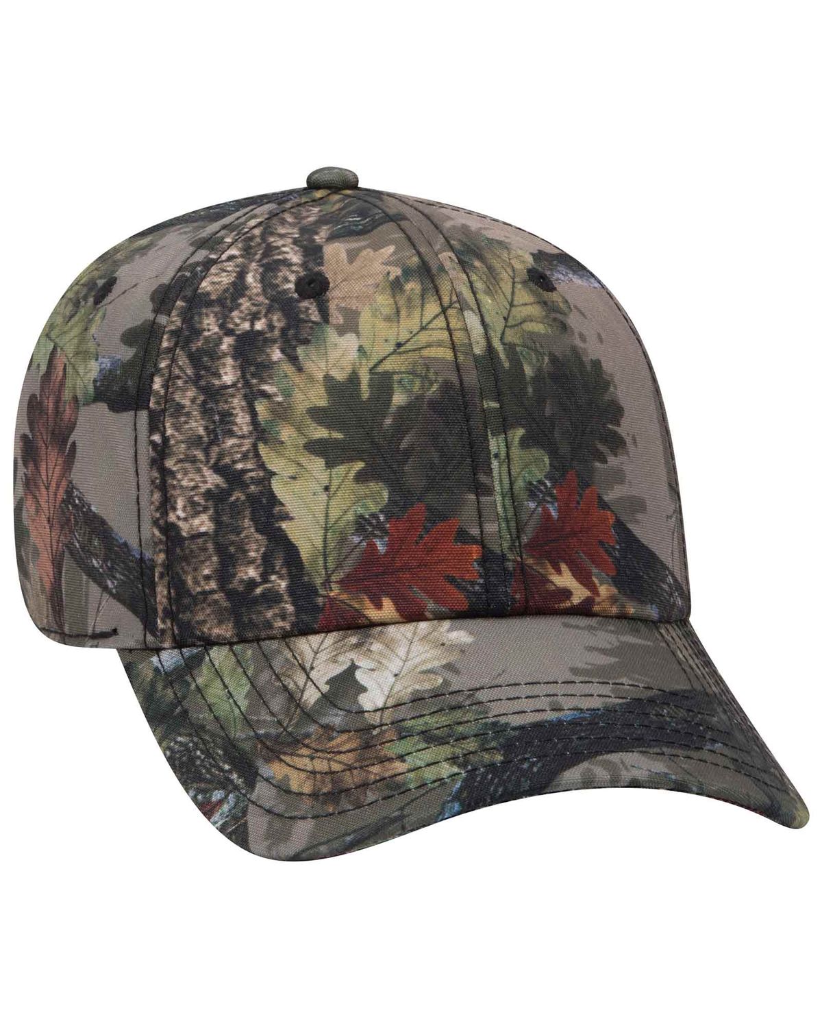 'OTTO 103 1263 Otto cap camouflage 6 panel low profile baseball cap'