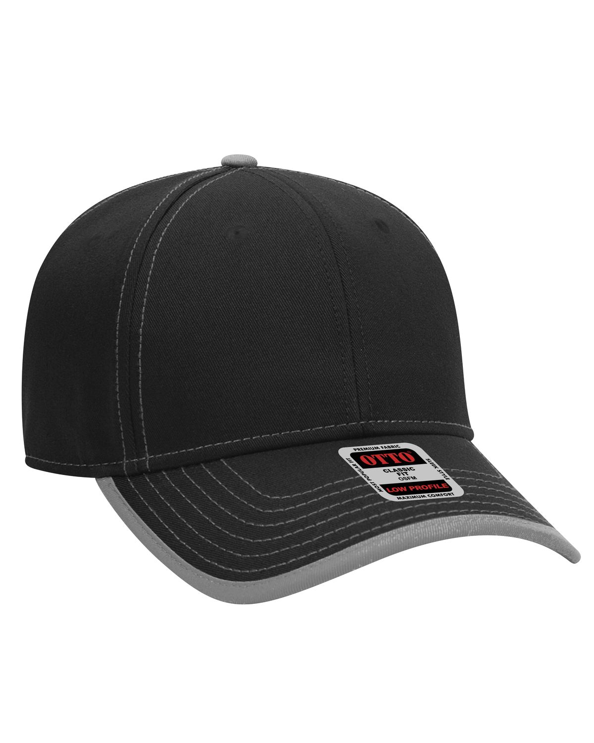 'OTTO 147 1071 Otto cap 6 panel low profile baseball cap'