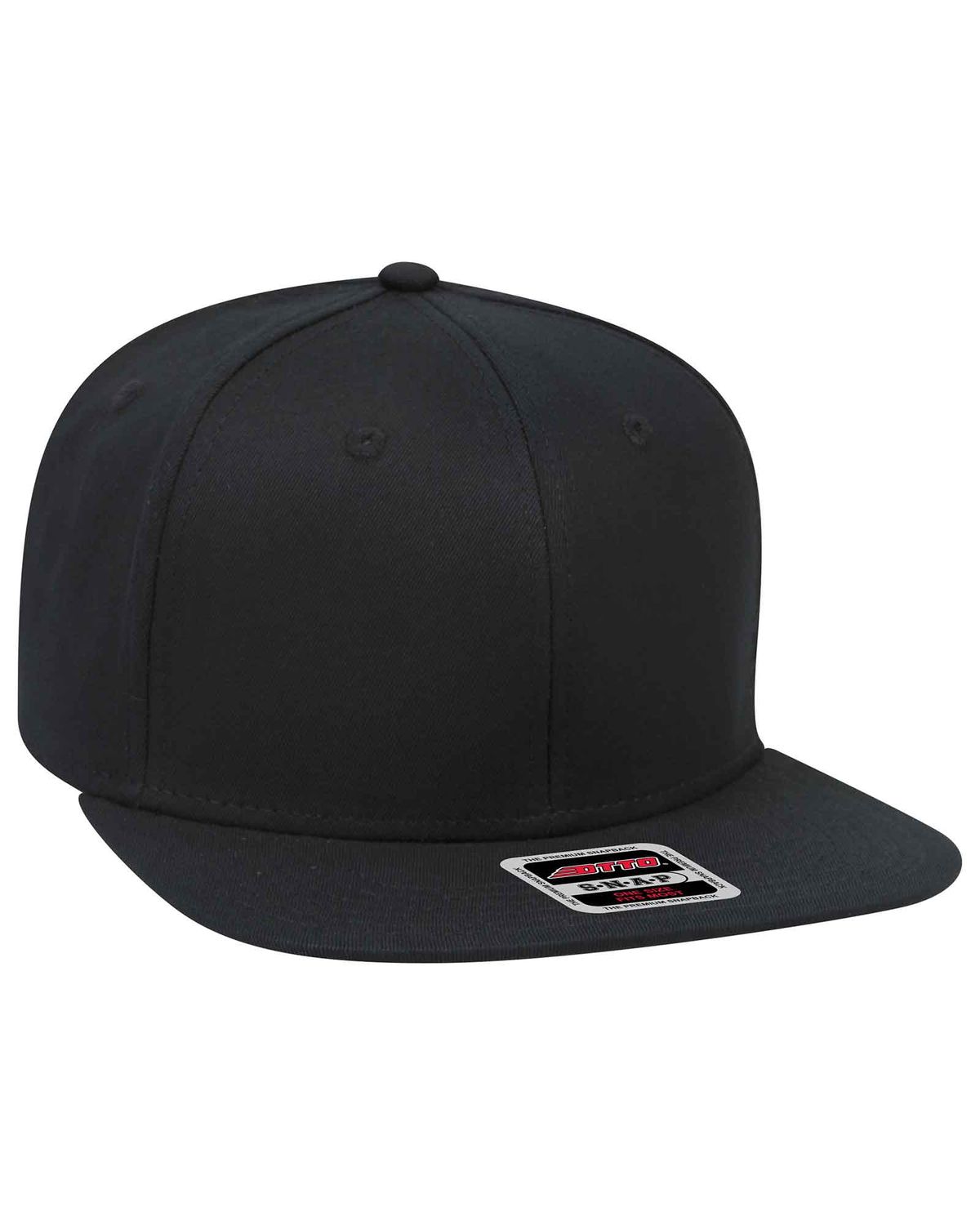 'OTTO 148 1197 Otto cap "otto snap" 6 panel mid profile snapback hat'