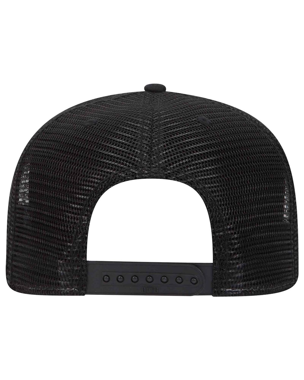 'OTTO CAP 154-1174 "otto snap" 5 panel mid profile mesh back trucker snapback hat'