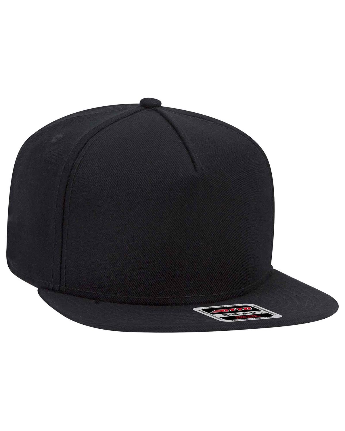 'OTTO 158 1176 Otto cap "otto snap" 5 panel mid profile snapback hat'