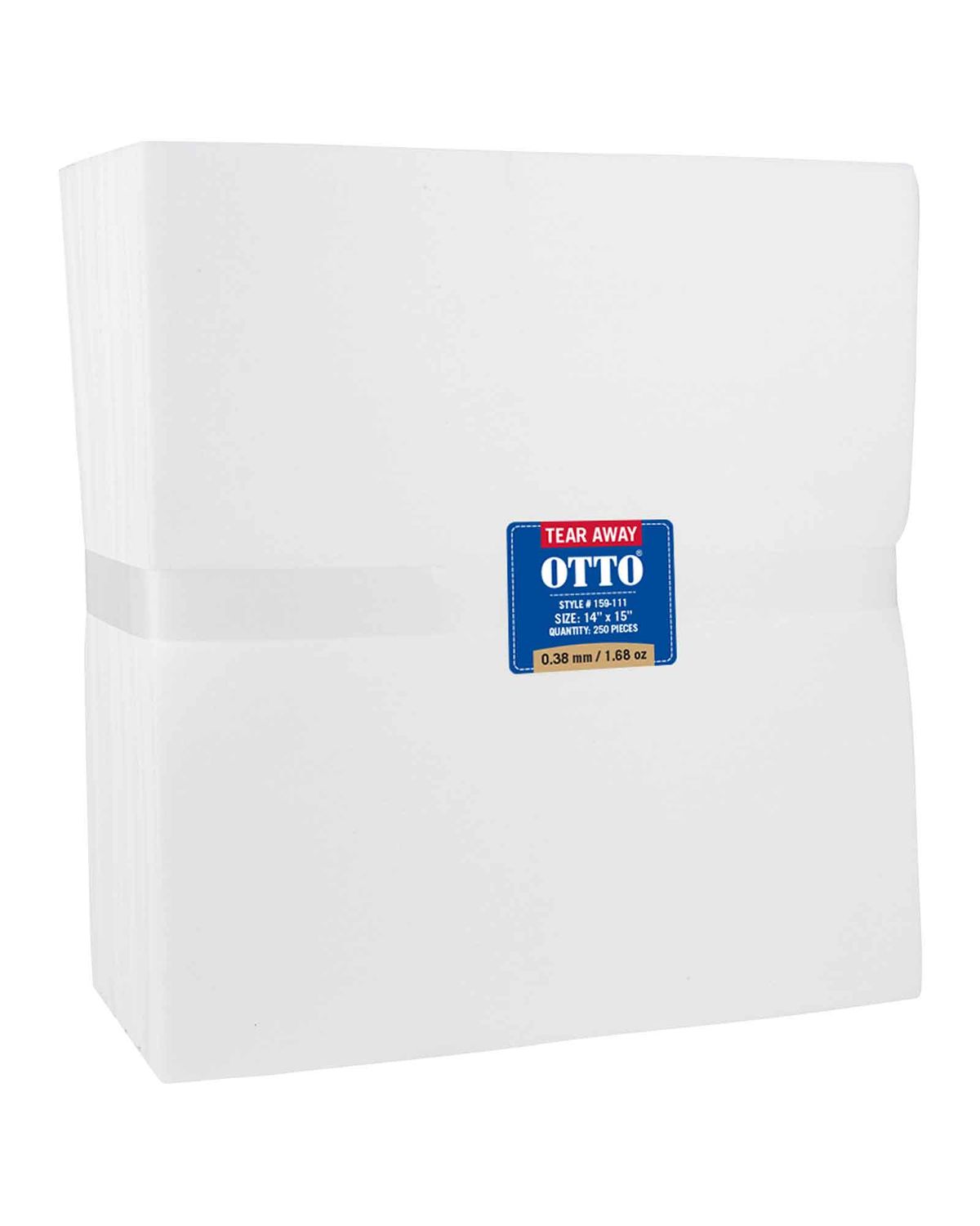 'OTTO 159 111 Otto embroidery stabilizer backing tear away sheets'