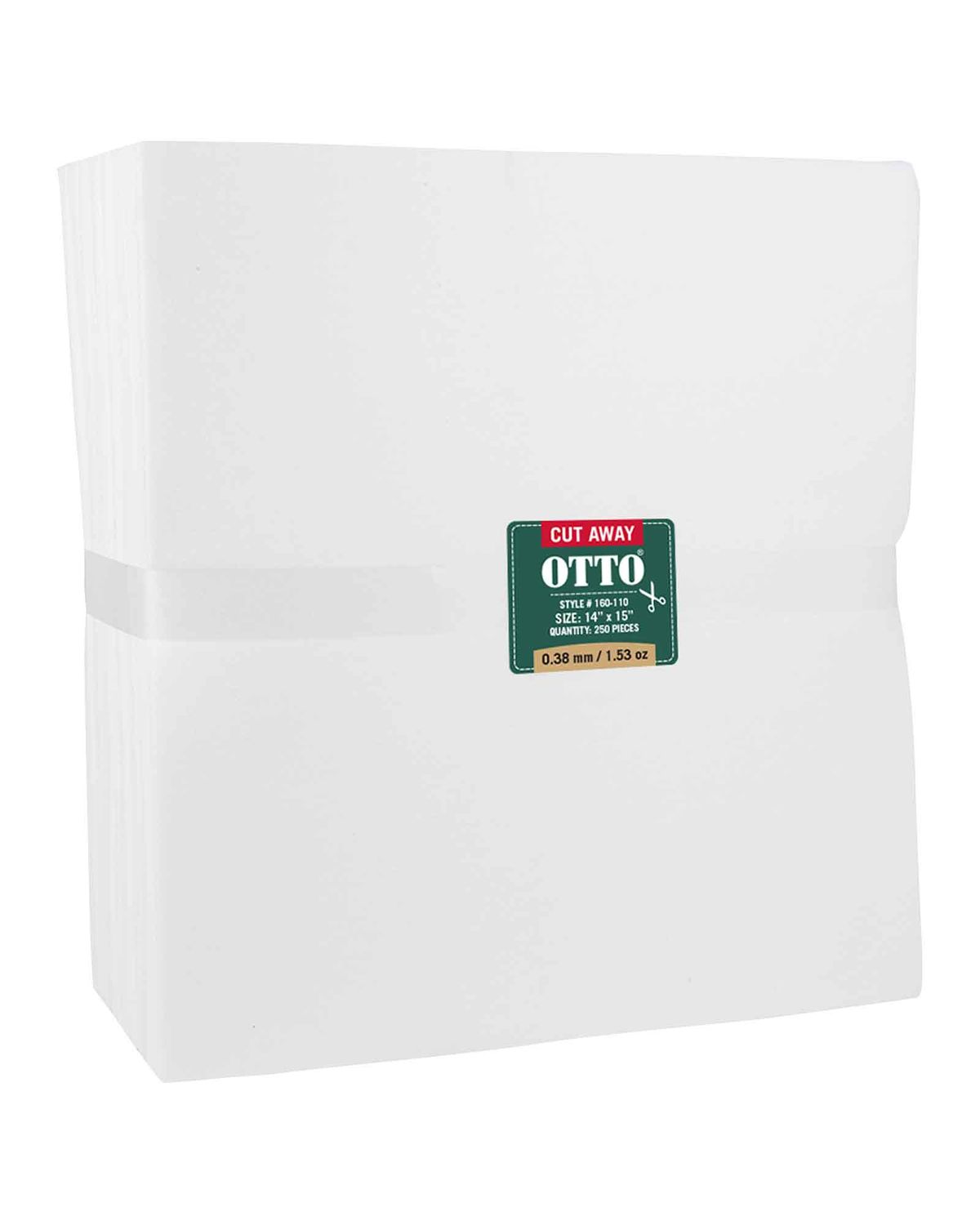 'OTTO 160 110 Otto embroidery stabilizer backing cut away sheets'