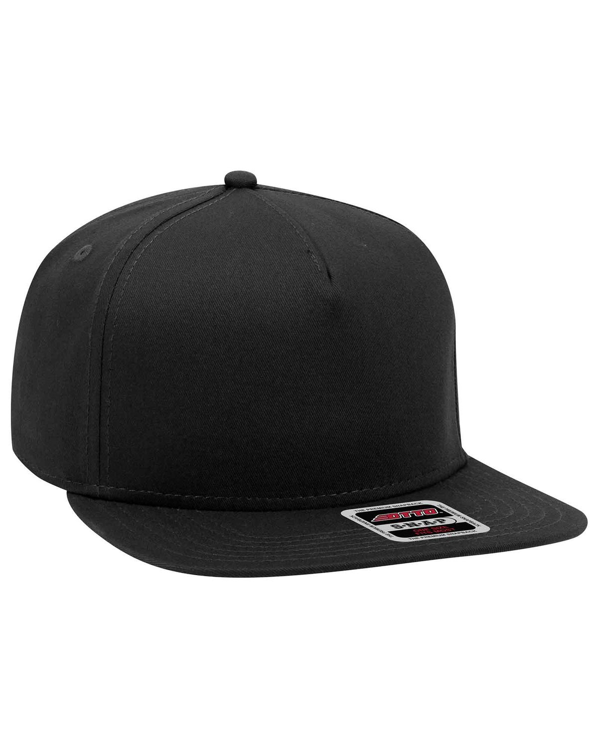 'OTTO 167 1198 Otto cap "otto snap" 5 panel mid profile snapback hat'