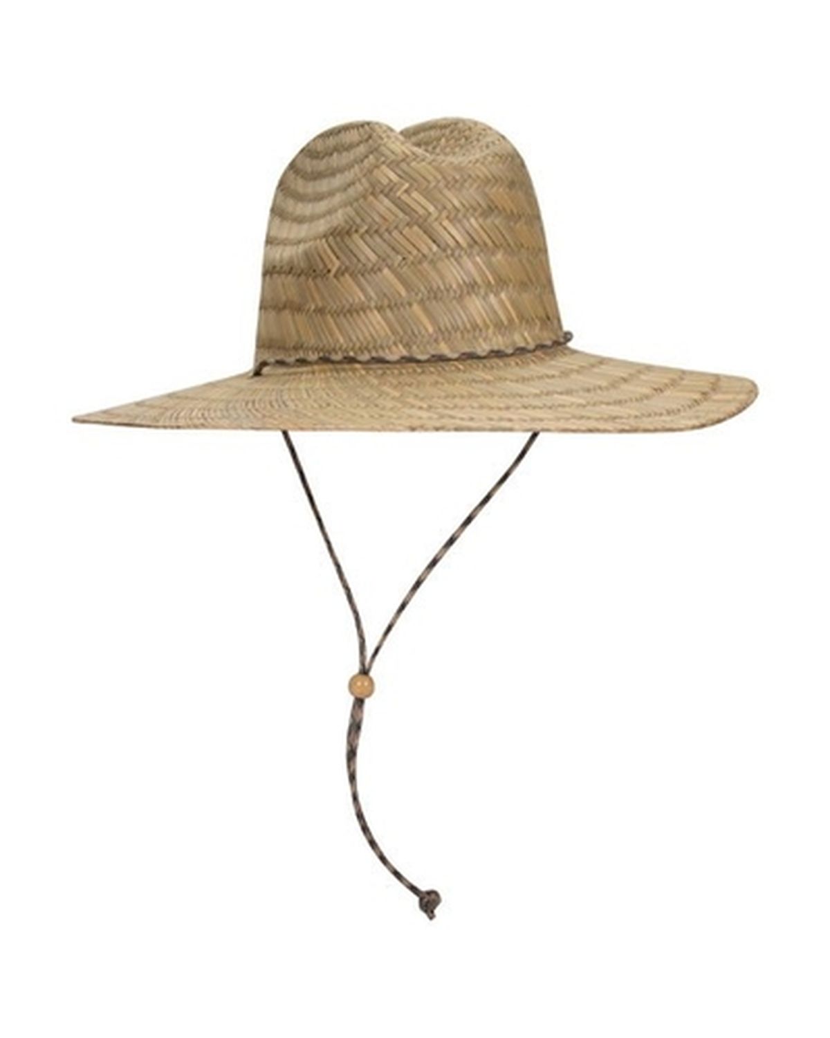 'OTTO 170 1325 Otto cap straw lifeguard hat w/adjustable cord'