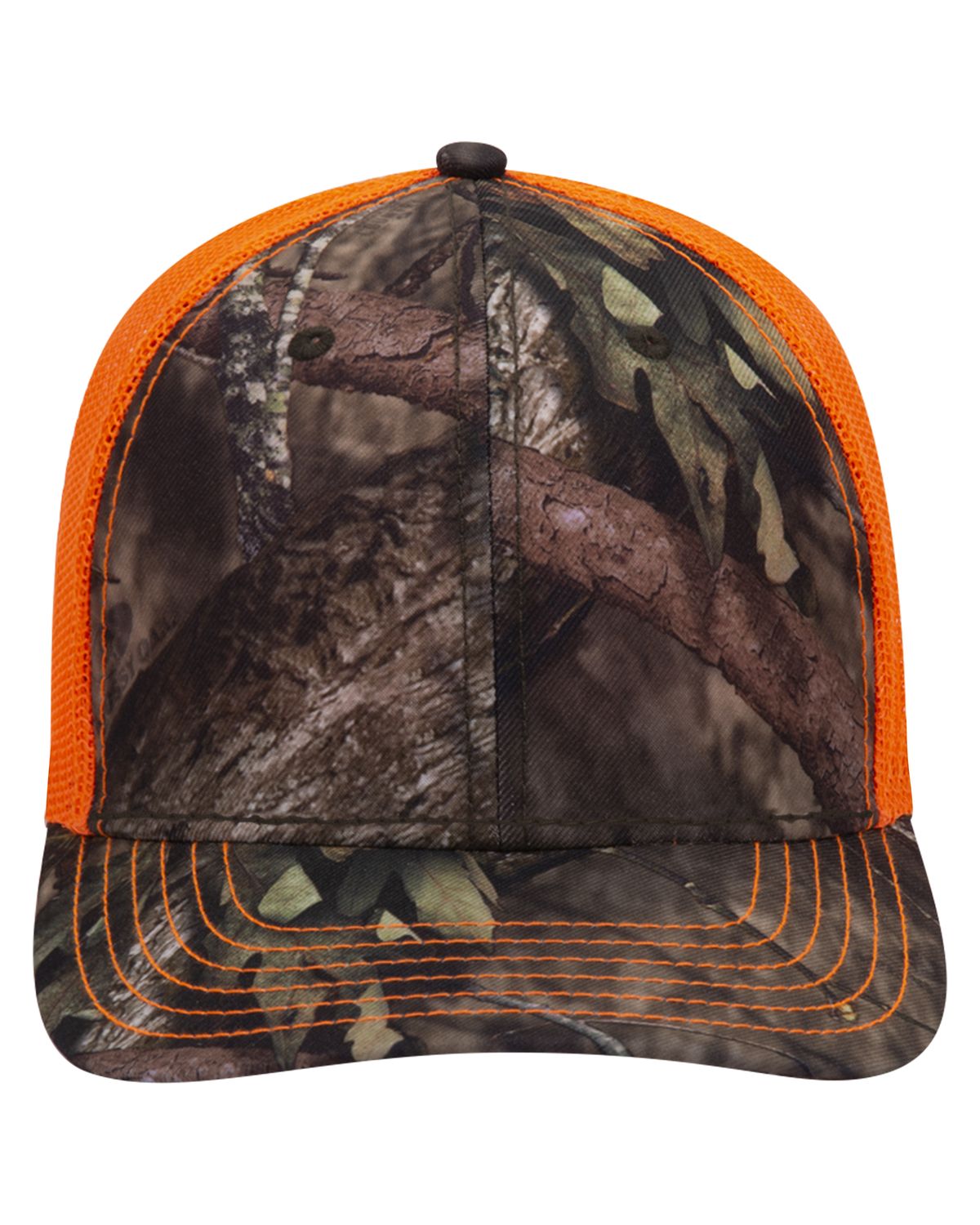 Otto Cap Mossy Oak 6 Panel Superior Polyester Twill Baseball Cap | Mo3 - Obsession | (Bulk)