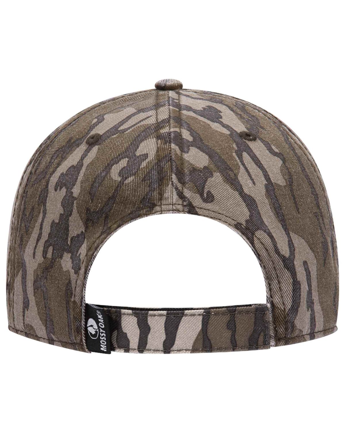 'OTTO 171 1296 mossy oak camouflage cotton 6 panel low profile baseball cap'