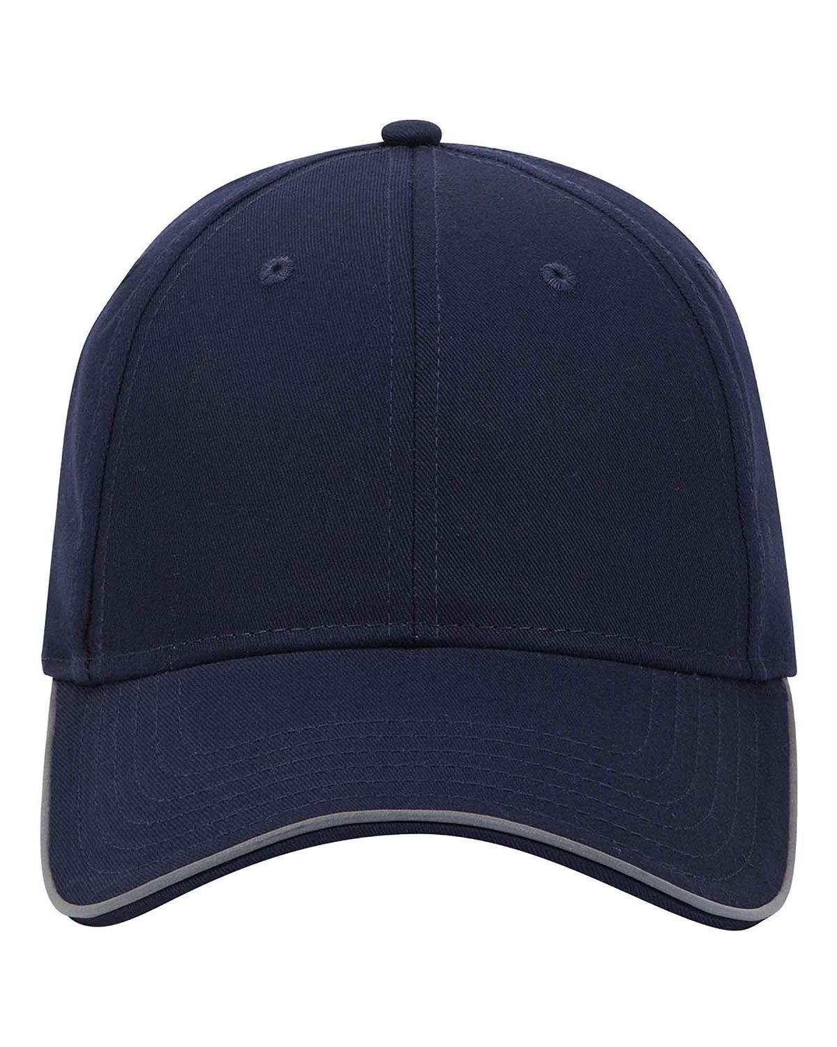 'OTTO 19 1261 Otto cap reflective 6 panel low profile baseball cap'