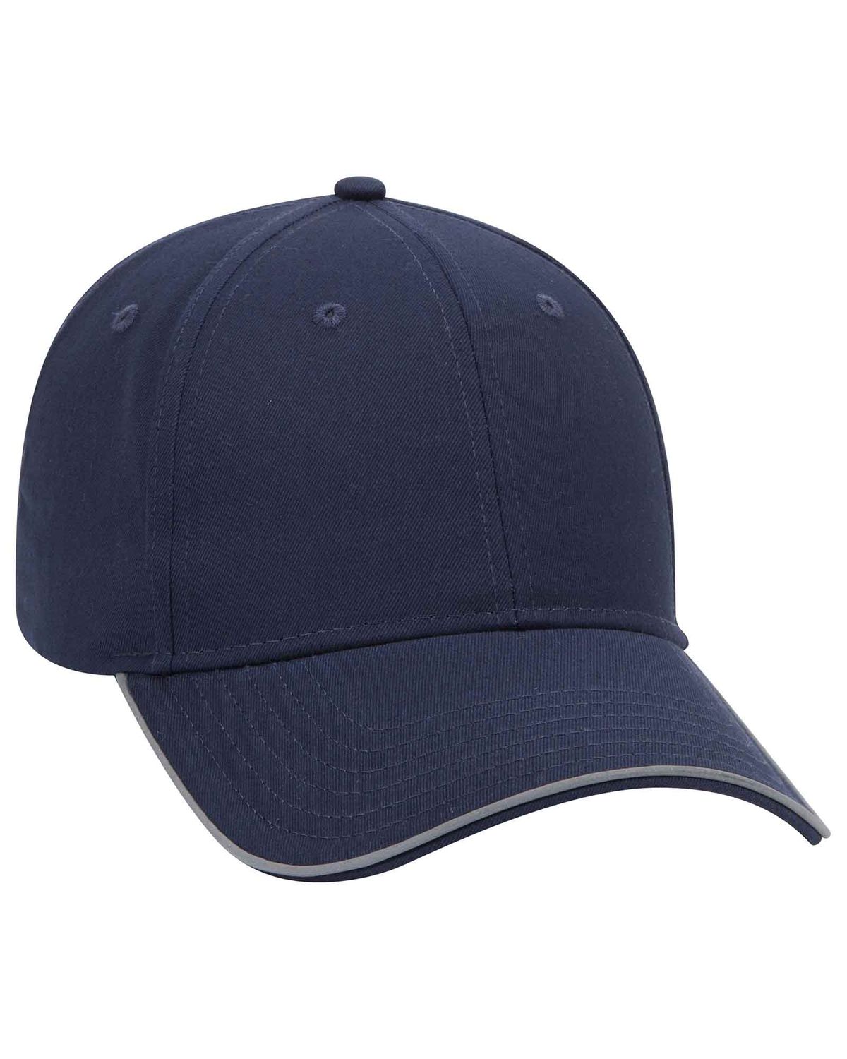 'OTTO 19 1261 Otto cap reflective 6 panel low profile baseball cap'