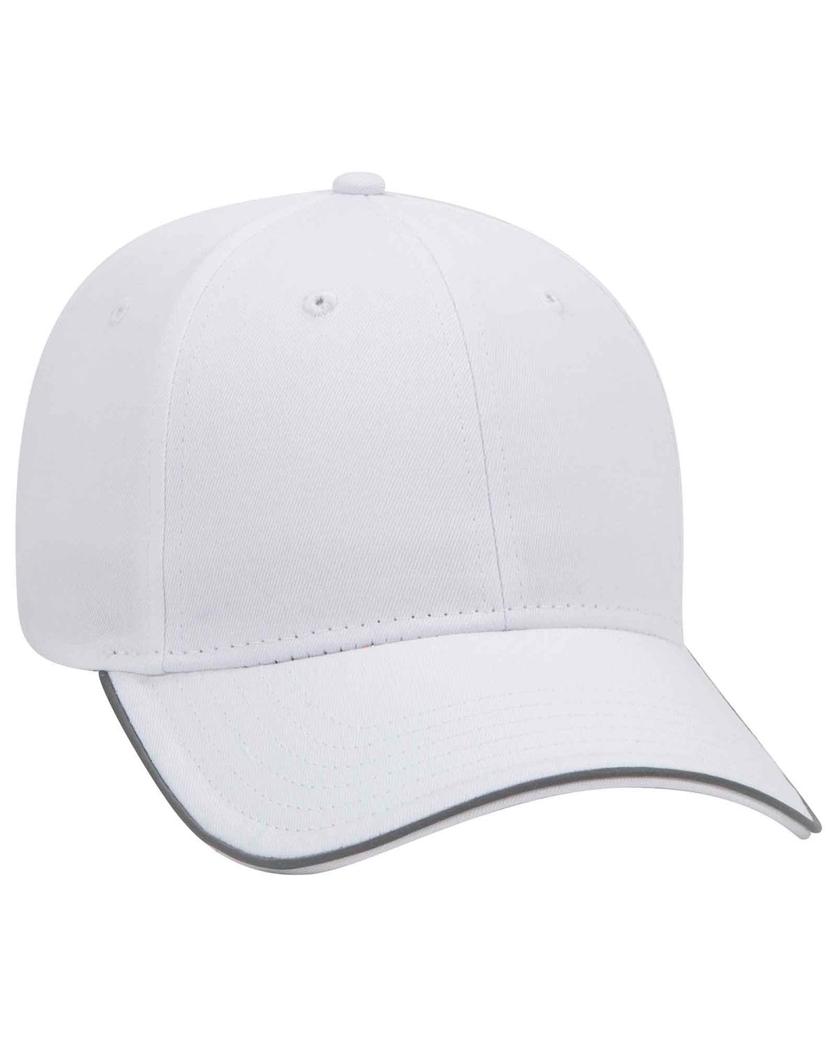 'OTTO 19 1261 Otto cap reflective 6 panel low profile baseball cap'