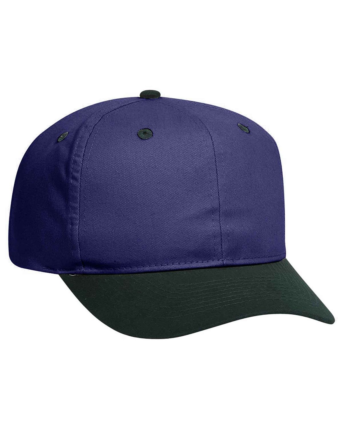 'OTTO 27 015 Otto cap 6 panel mid profile baseball cap'