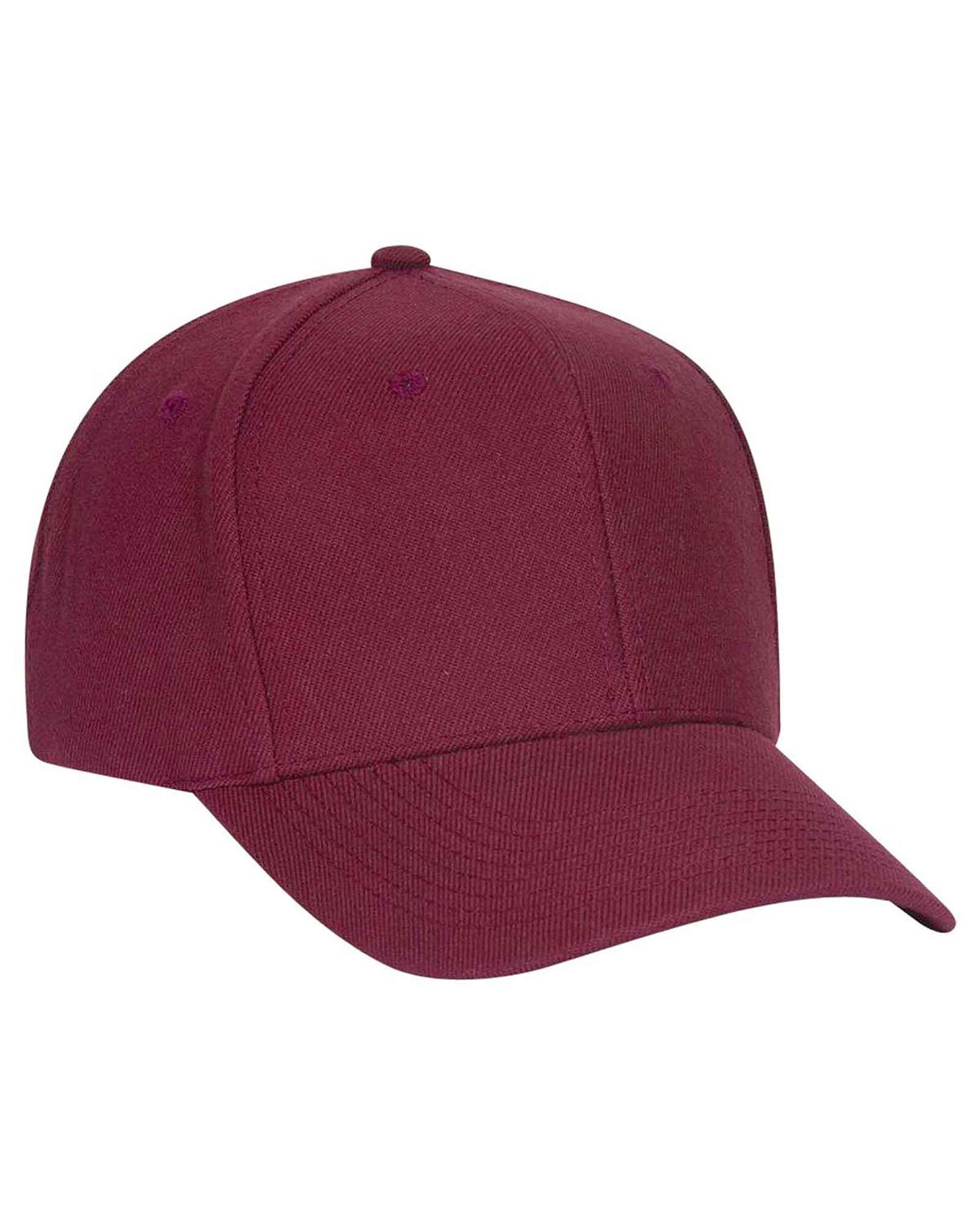 'OTTO 27 650 Otto cap 6 panel mid profile baseball cap'