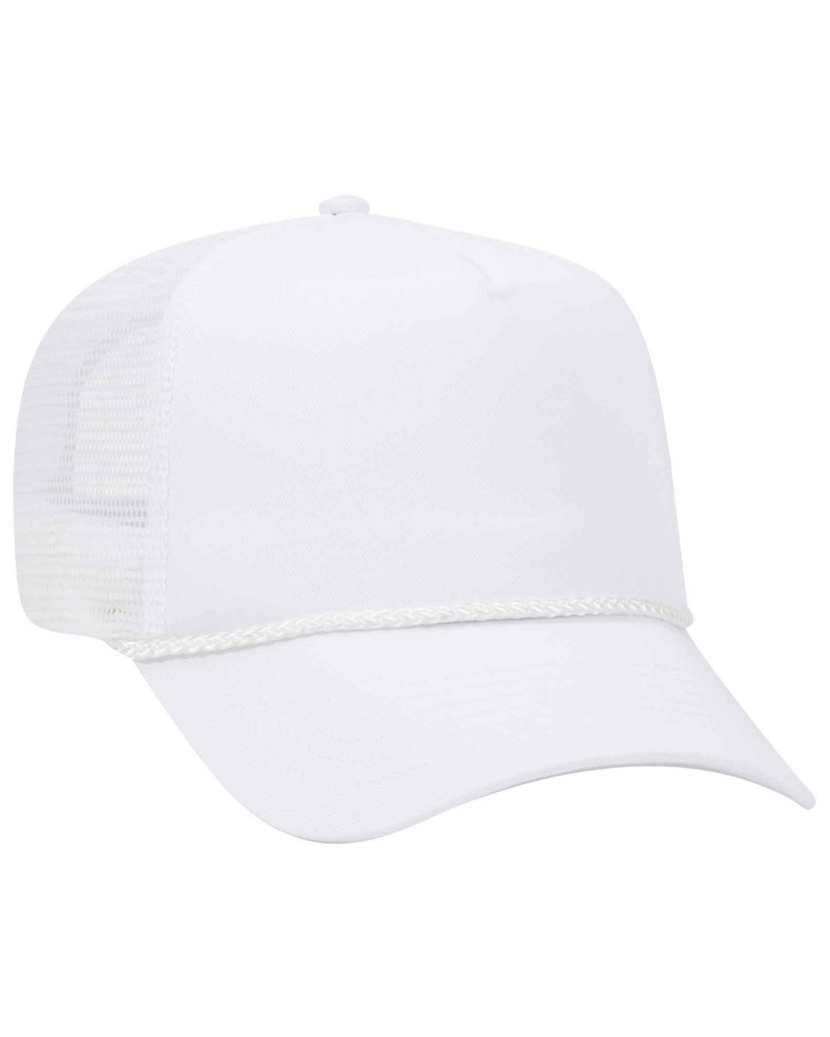 'OTTO 39 071 Otto cap 5 panel mid profile mesh back trucker hat'