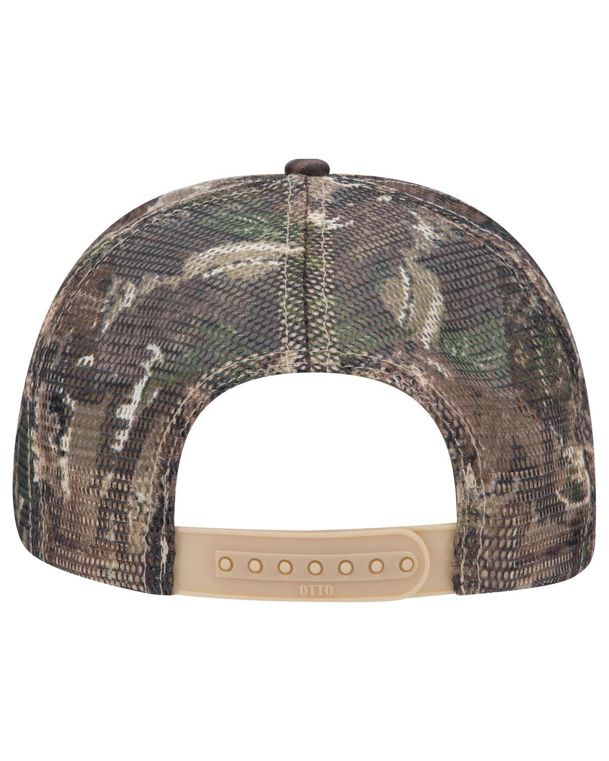 'OTTO 45 052 Otto cap camouflage 6 panel mid profile mesh back trucker hat'