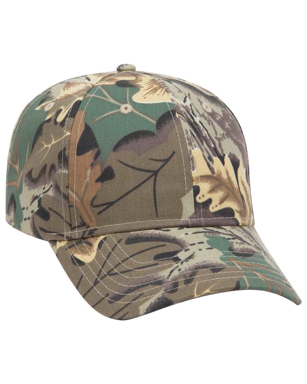 'OTTO 78 353 Otto cap camouflage 6 panel low profile baseball cap'