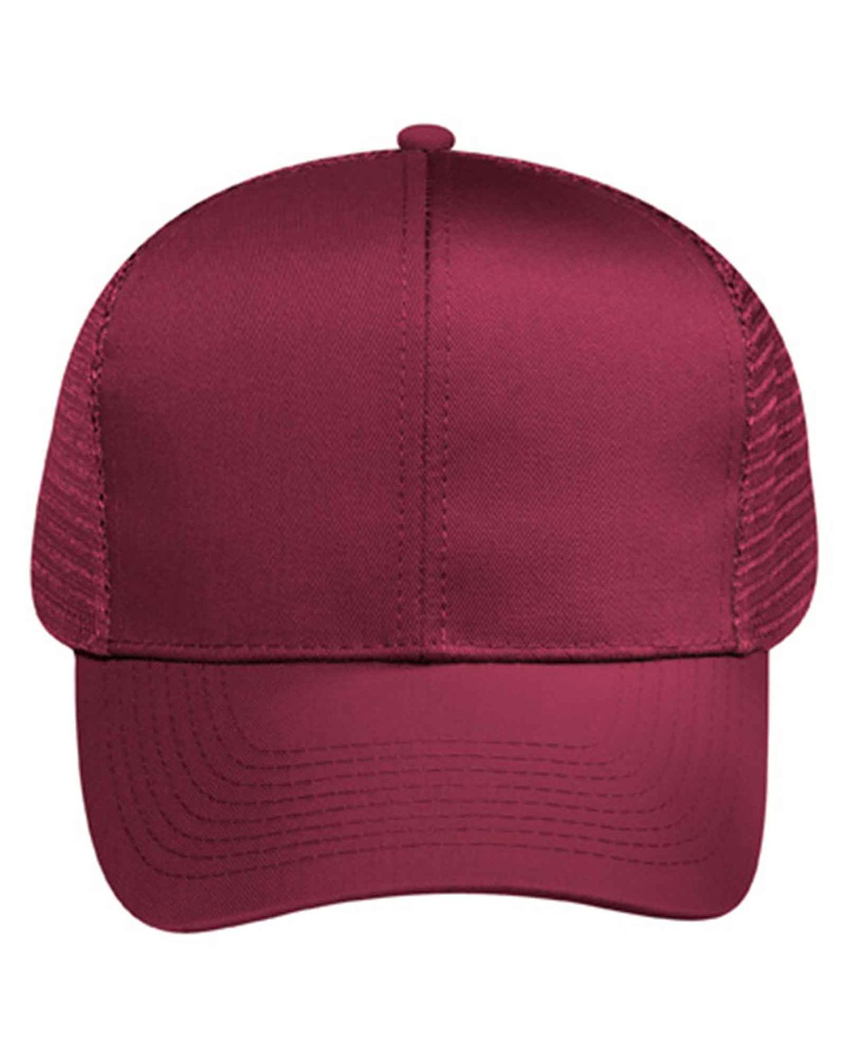 'OTTO 79 378 Otto cap youth 6 panel mid profile mesh back trucker hat'