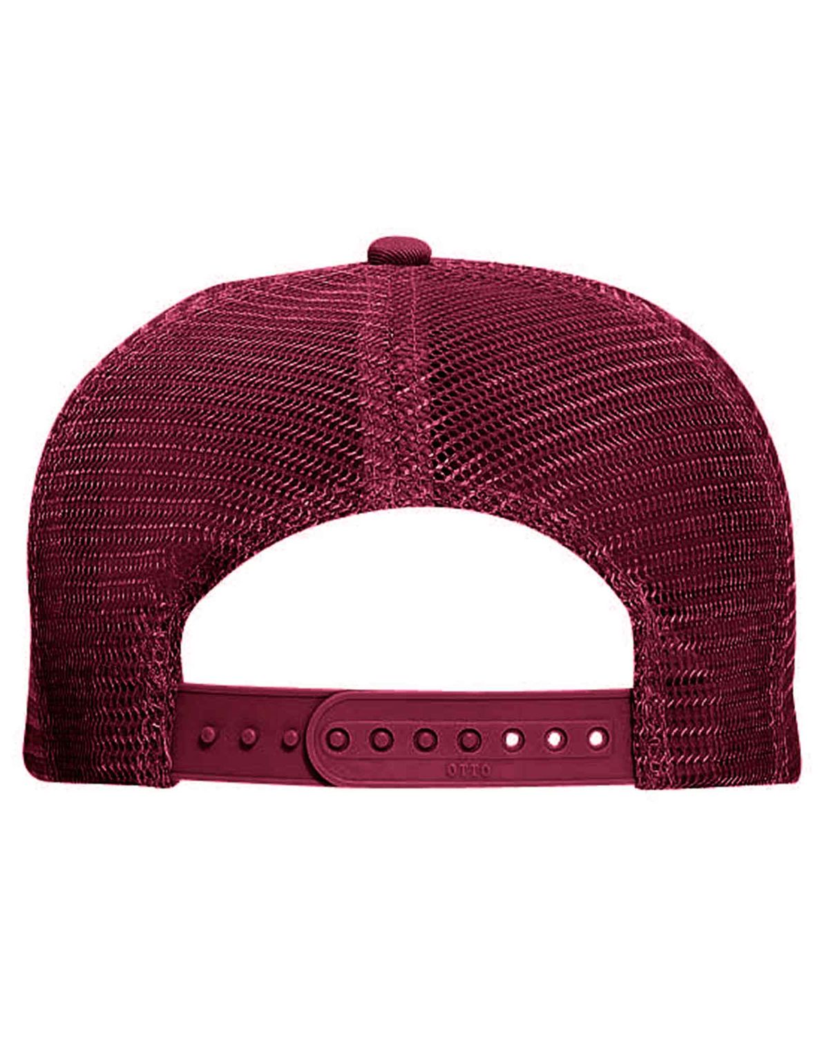 'OTTO 79 378 Otto cap youth 6 panel mid profile mesh back trucker hat'