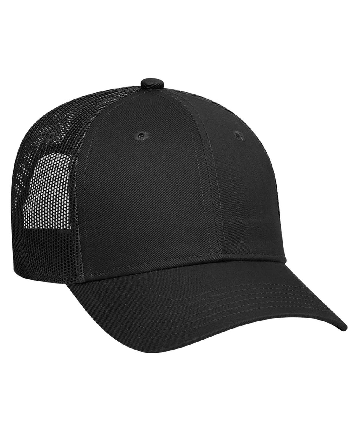 'OTTO 83 473 Otto cap 6 panel low profile mesh back trucker hat'