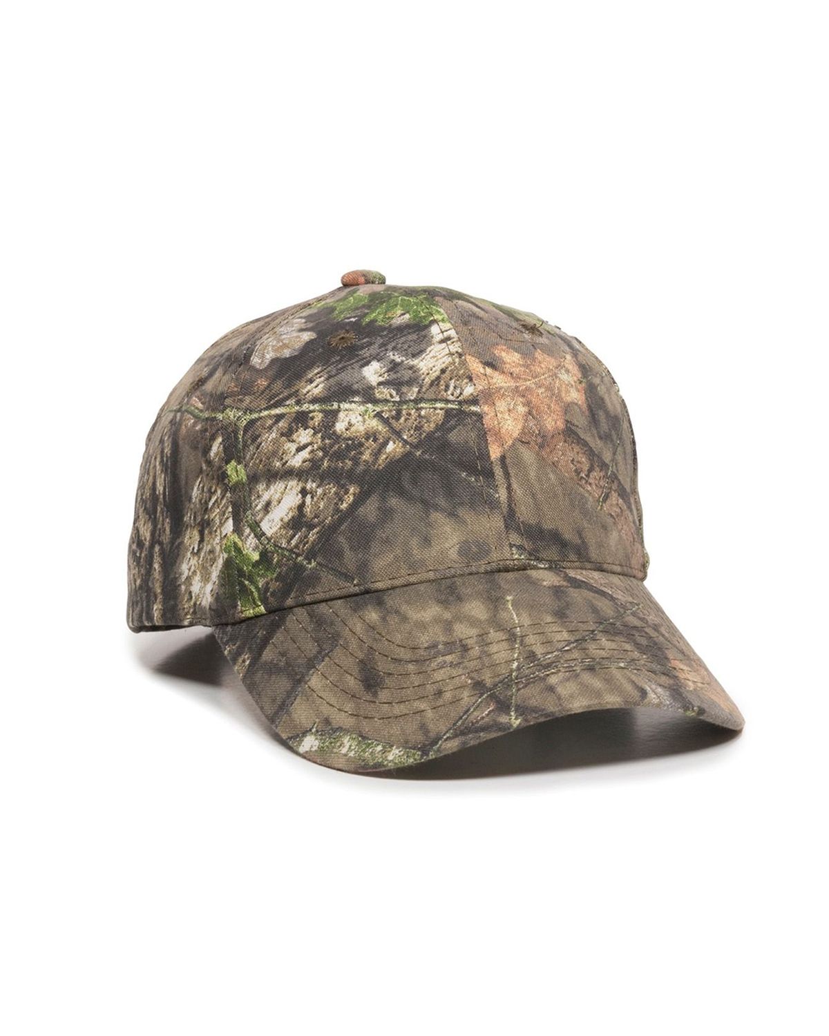 Outdoor Cap Realtree Edge Camo Cap with American Flag