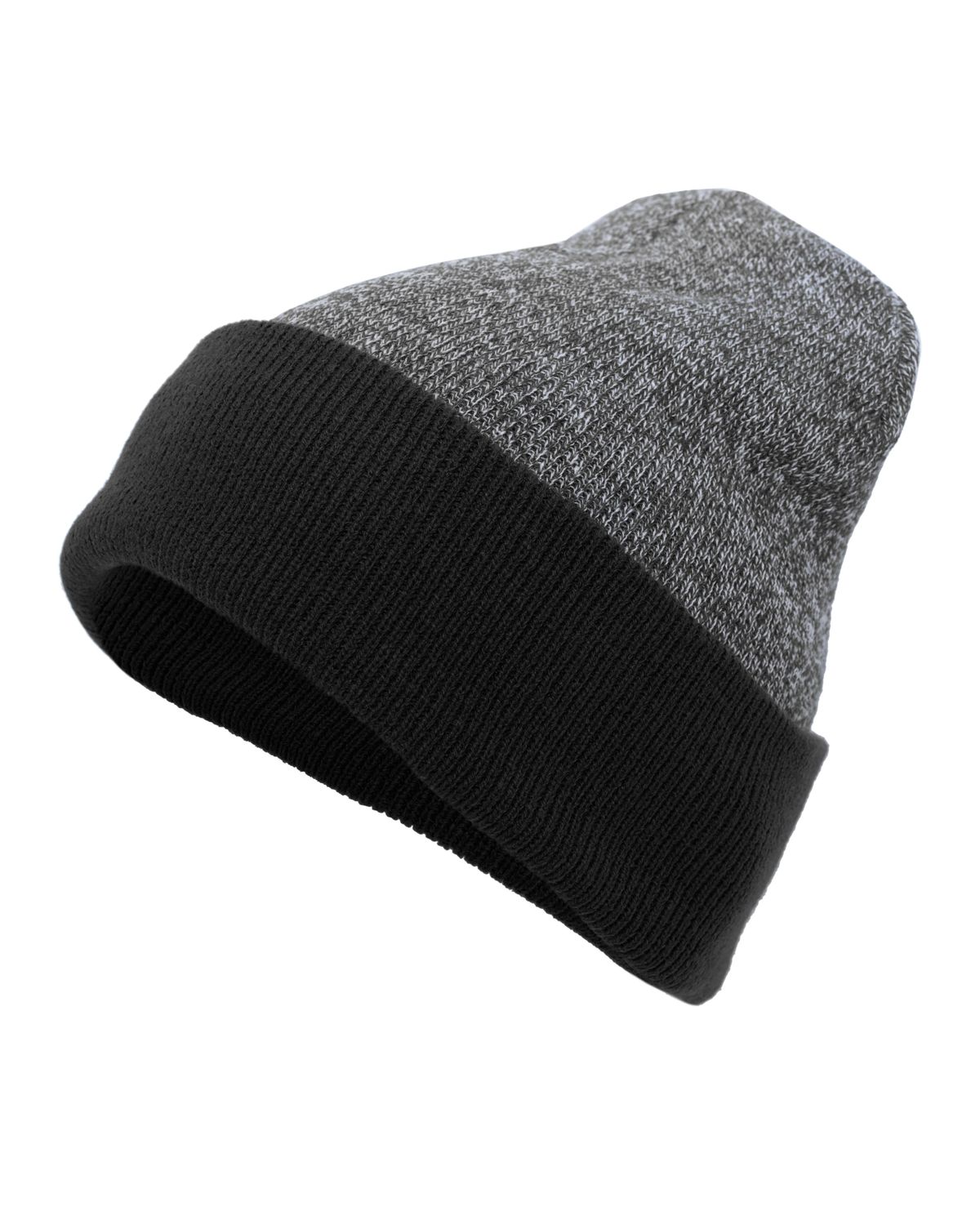 'Pacific Headwear 651K Heather two tone cuff beanie'