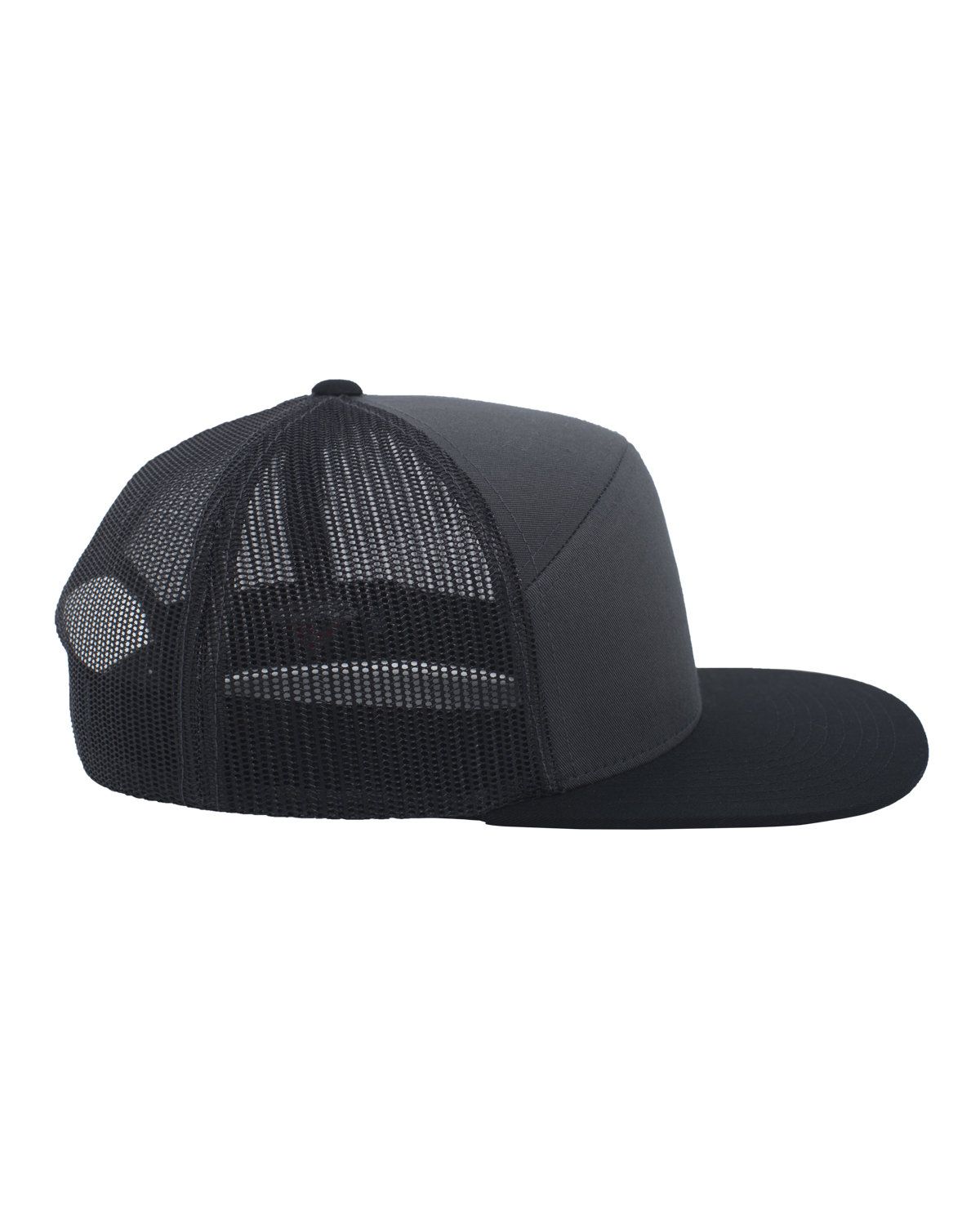 'Pacific Headwear P787 6 panel arch trucker snapback cap'