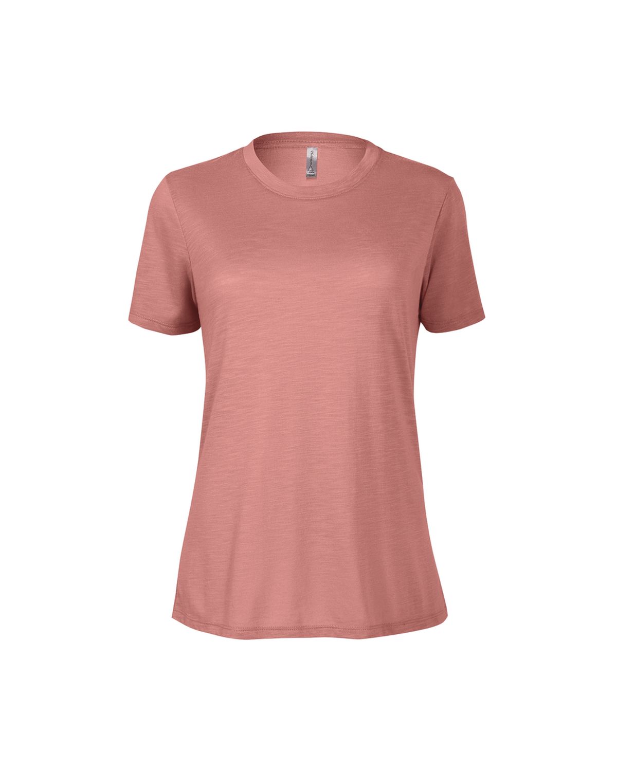 'Platinum P512S Ladies Slub Short Sleeve Crew Neck Tee'