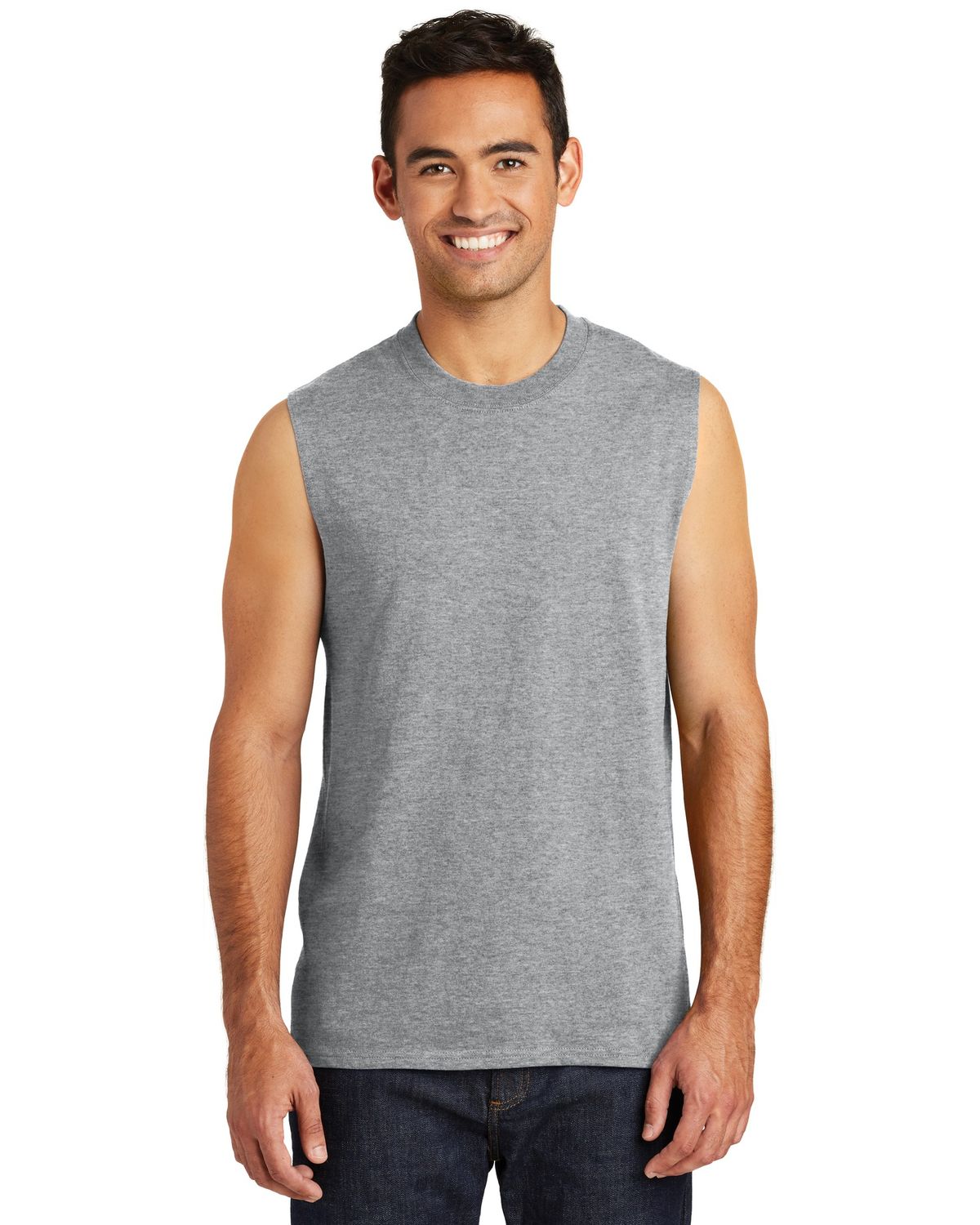 'Port & Company PC54SL Men's Core Cotton Sleeveless T-Shirt'