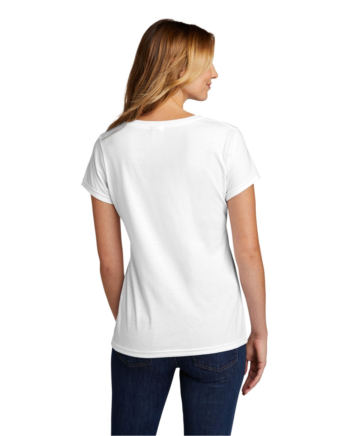 'Port & Company LPC330V mpany  Ladies Tri Blend V Neck Tee.'