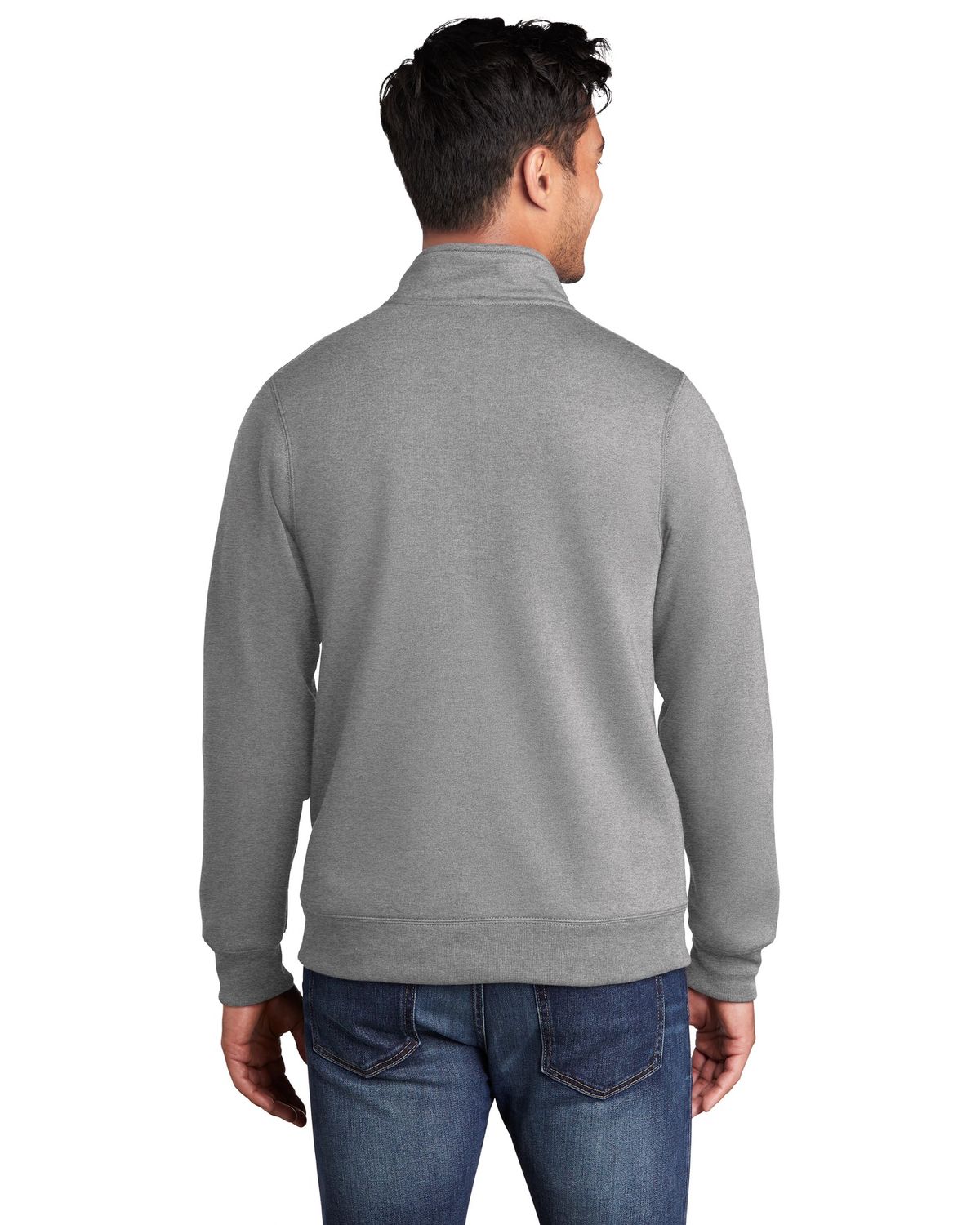 'Port & Company PC78FZ Men's Core Fleece Cadet Full Zip Sweatshirt'