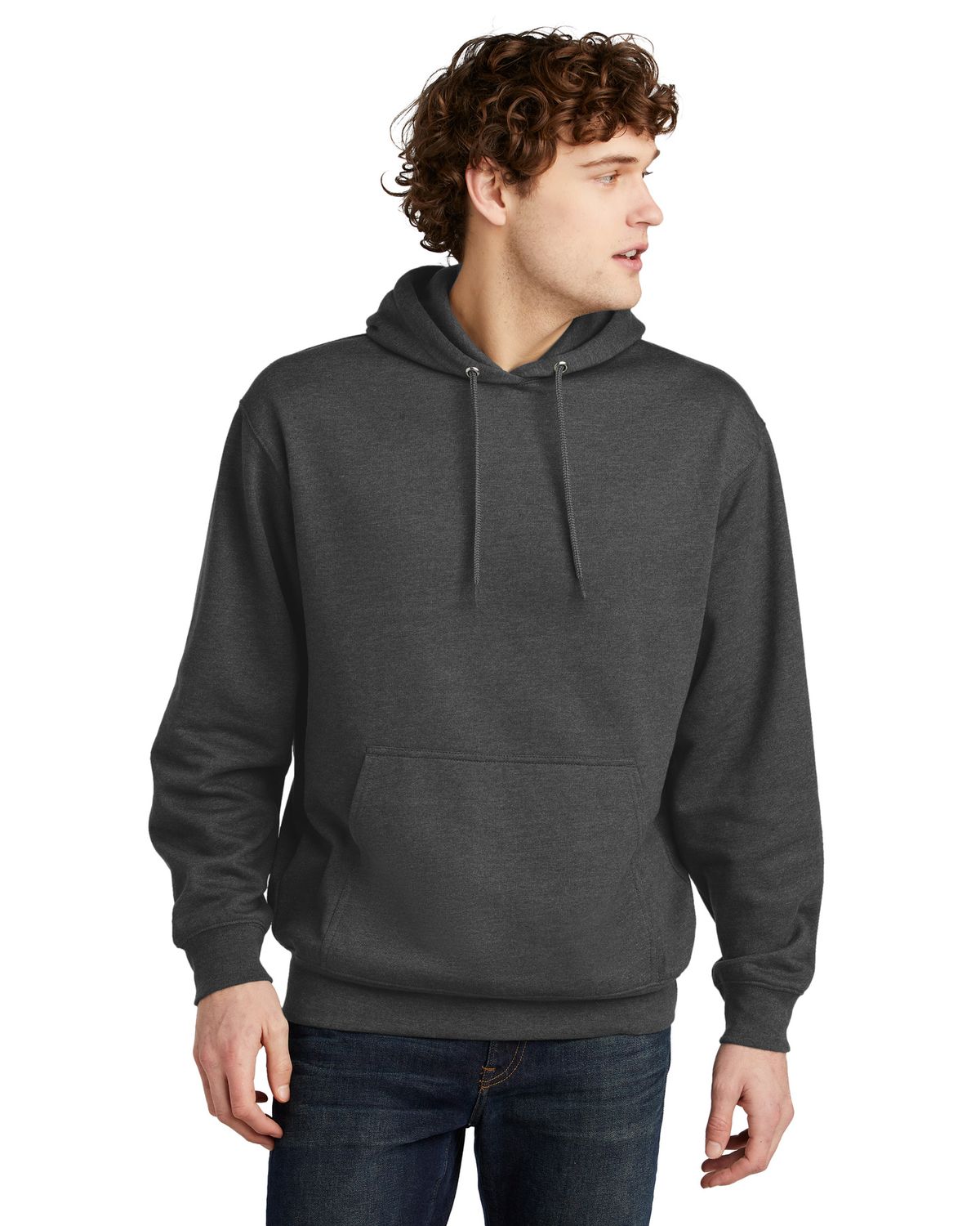 'Port & Company PC79H Men's Fleece Pullover Hooded Sweatshirt'