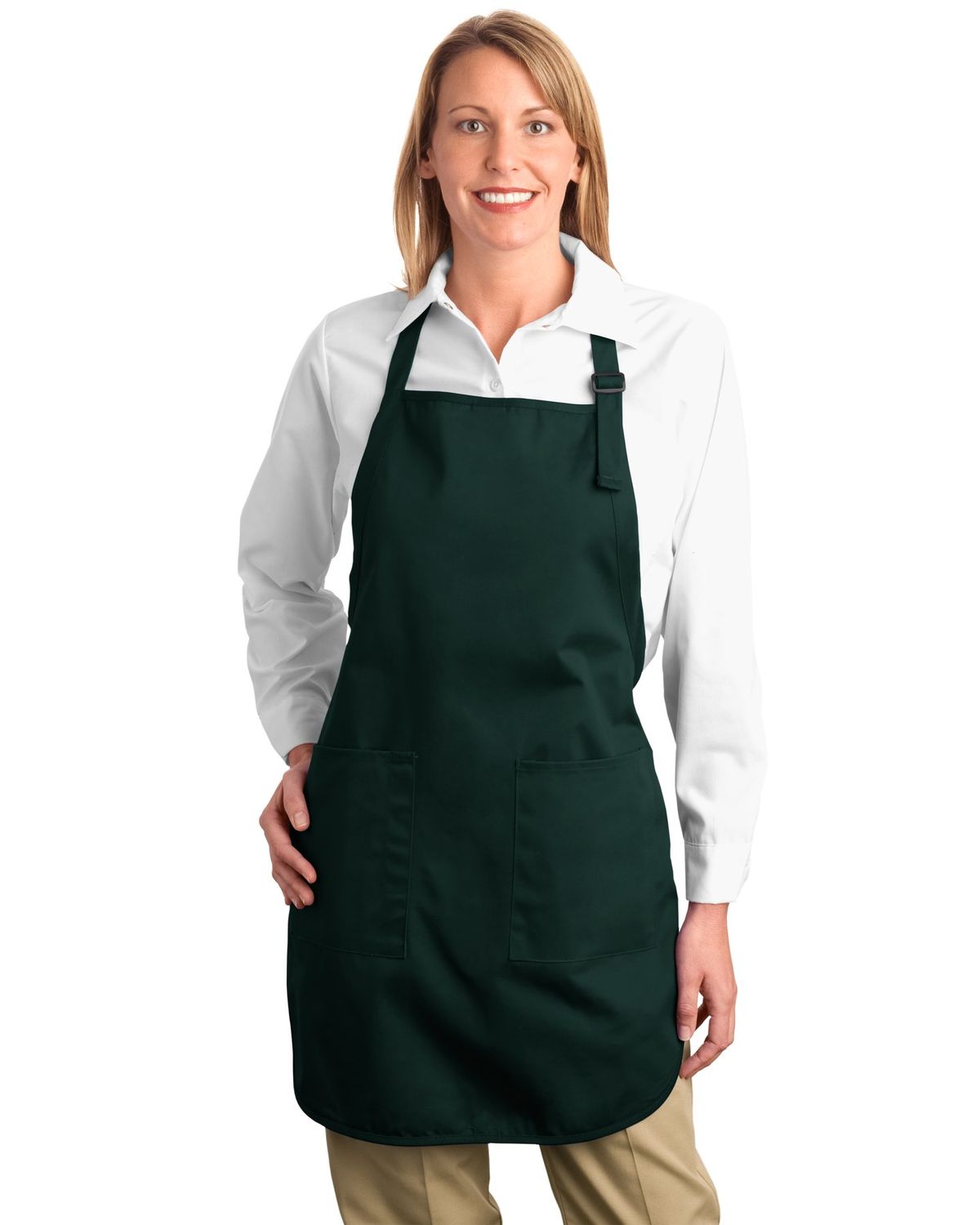 'Port Authority A500 Men's Full-Length Apron with Pockets'