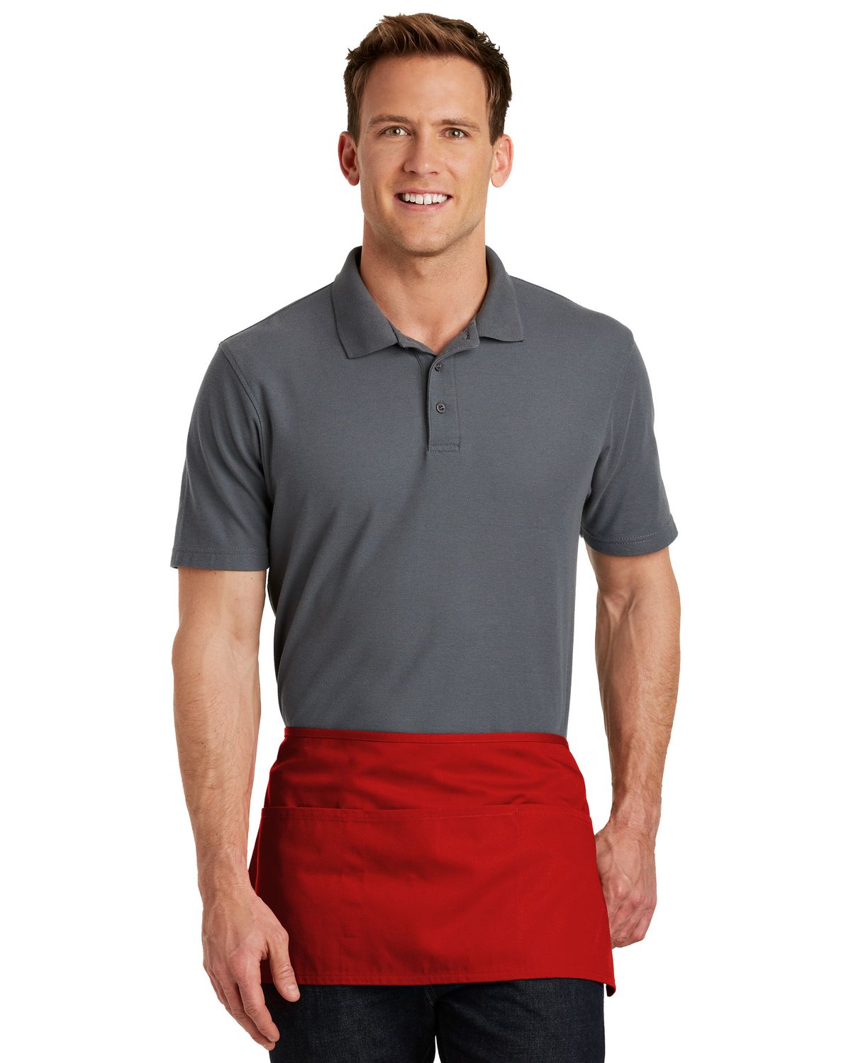 'Port Authority A515 Men's Waist Apron with Pockets'